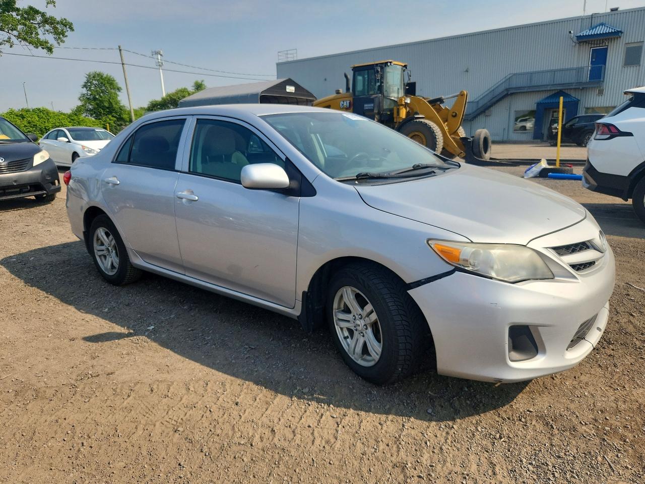 2011 Toyota Corolla Base Silver vin: 2T1BU4EE9BC628110