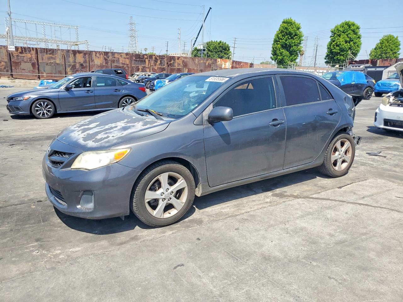 2011 Toyota Corolla Le Charcoal vin: 2T1BU4EE9BC639222