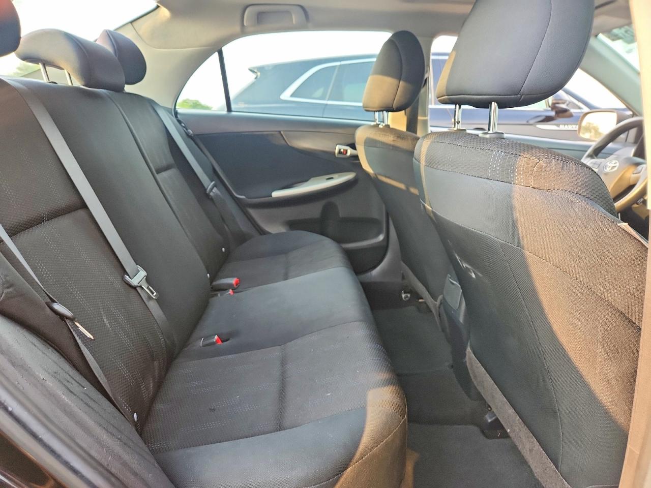2011 Toyota Corolla S Black vin: 2T1BU4EE9BC641536