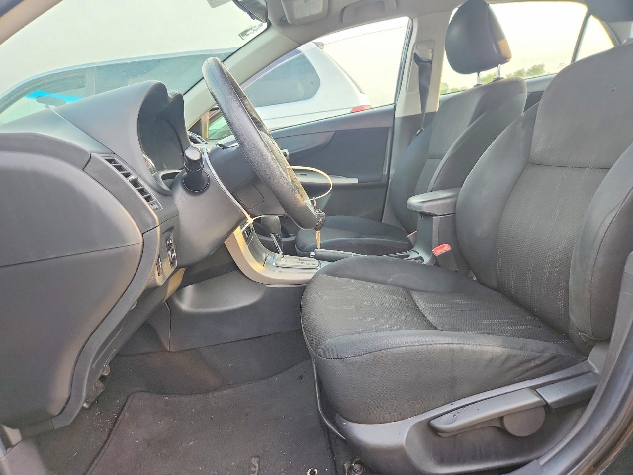 2011 Toyota Corolla S Black vin: 2T1BU4EE9BC641536