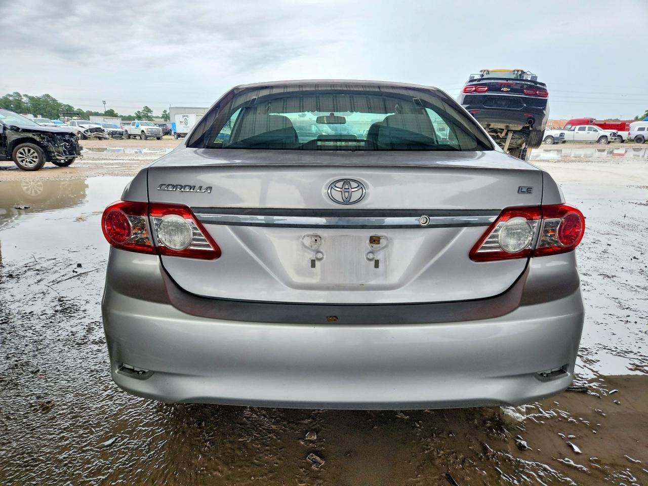 2011 Toyota Corolla Le Silver vin: 2T1BU4EE9BC647059