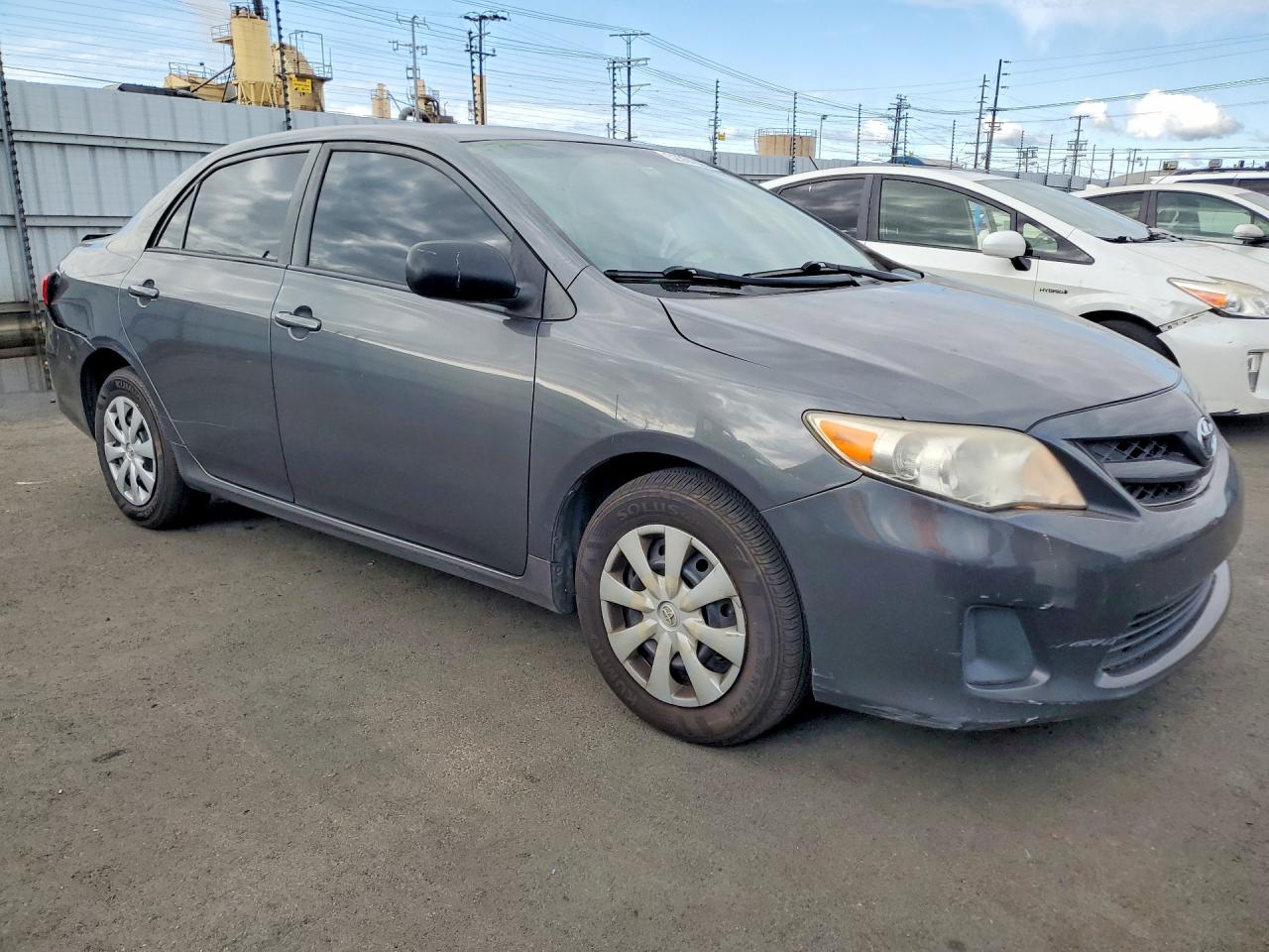 2011 Toyota Corolla Le Gray vin: 2T1BU4EE9BC661284