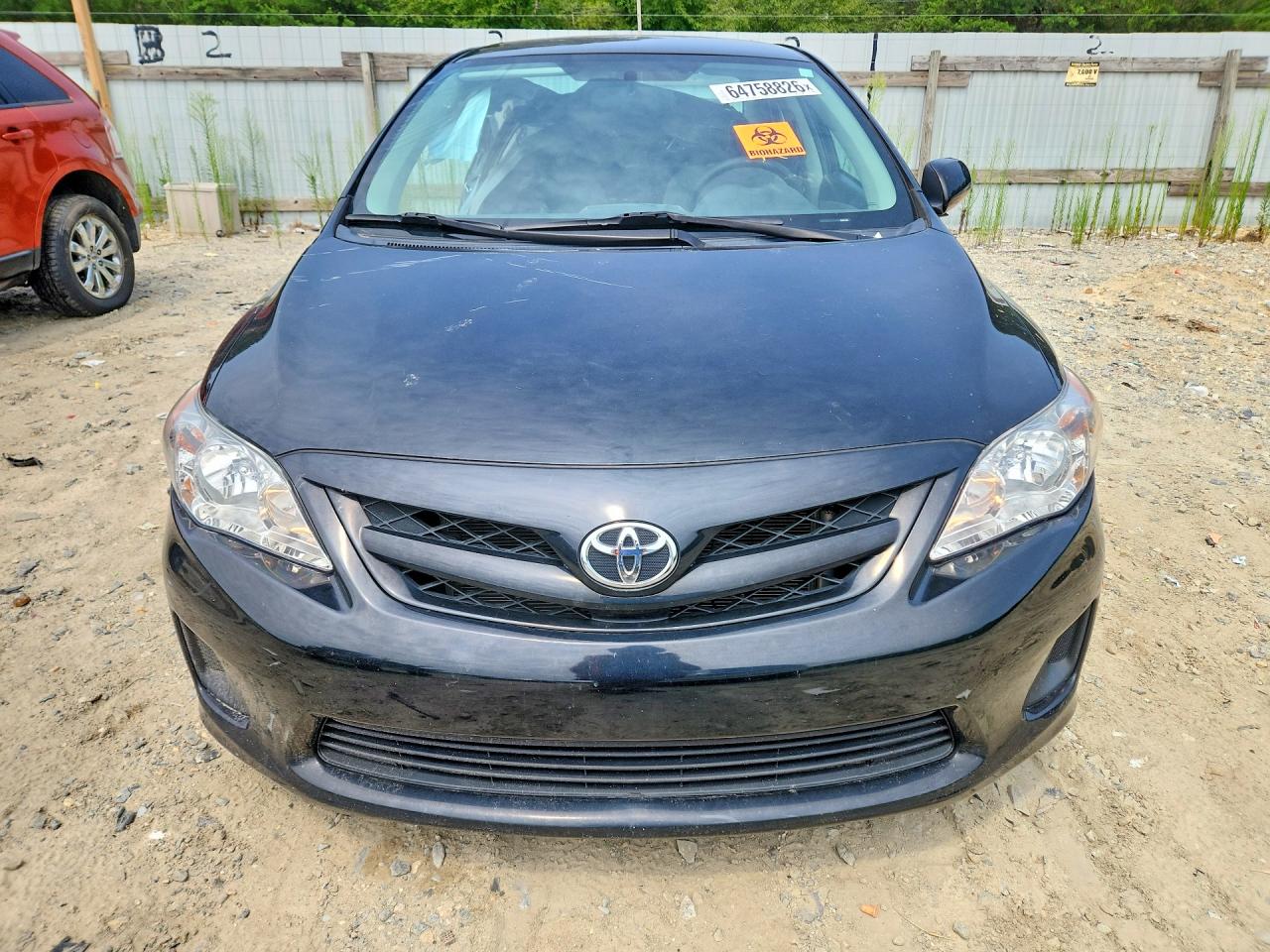 2011 Toyota Corolla Le Black vin: 2T1BU4EE9BC662287