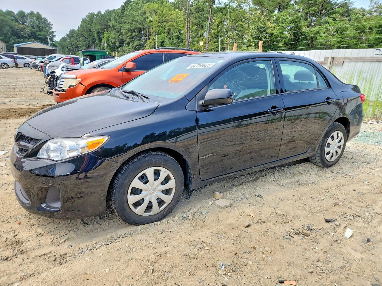2011 Toyota Corolla Le Черный vin: 2T1BU4EE9BC662287