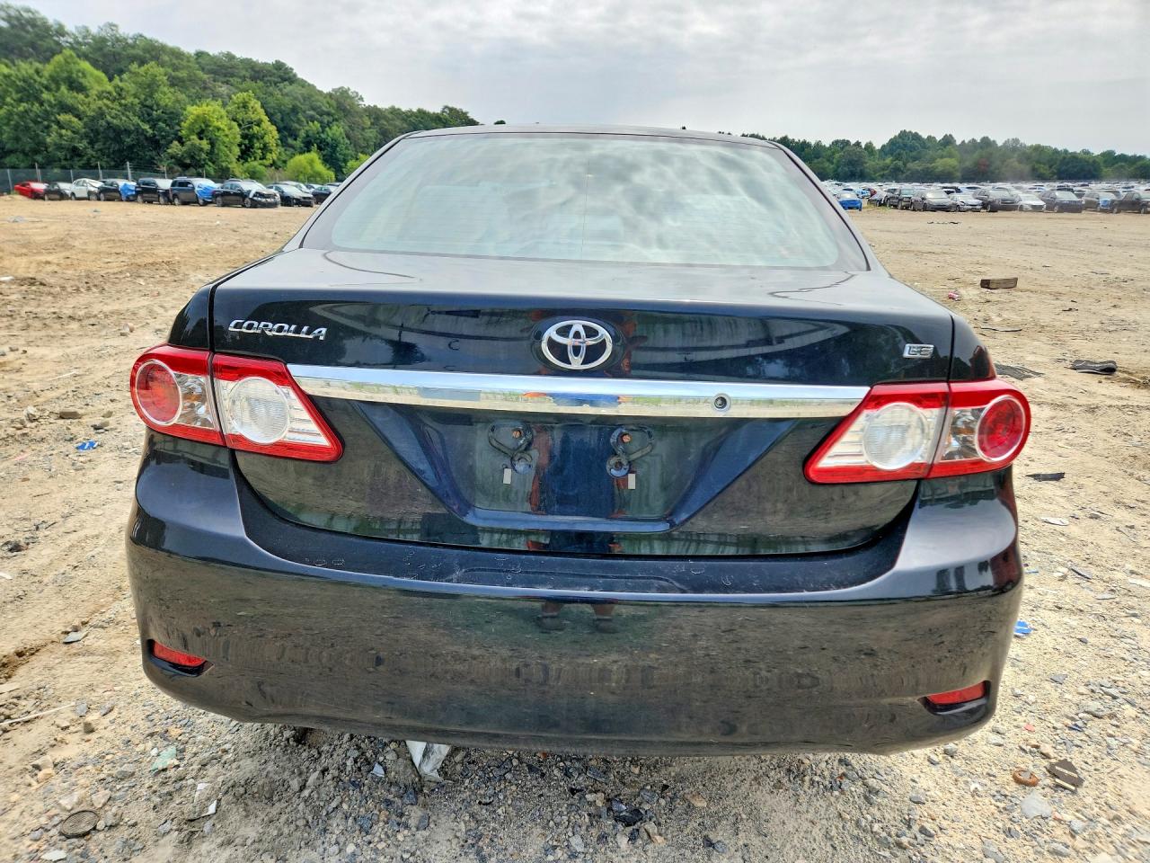 2011 Toyota Corolla Le Black vin: 2T1BU4EE9BC662287