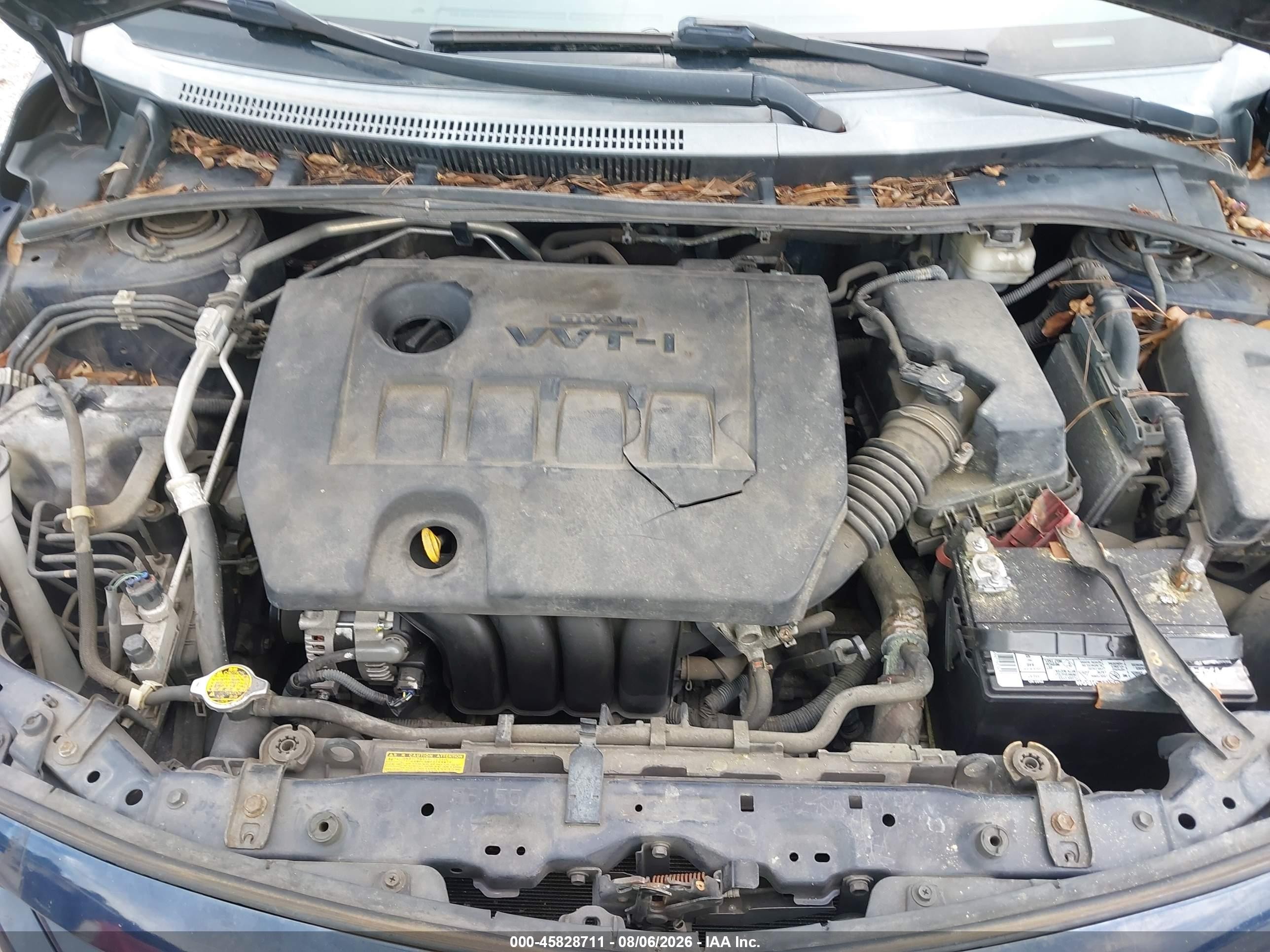 2011 Toyota Corolla Le Blue vin: 2T1BU4EE9BC666565