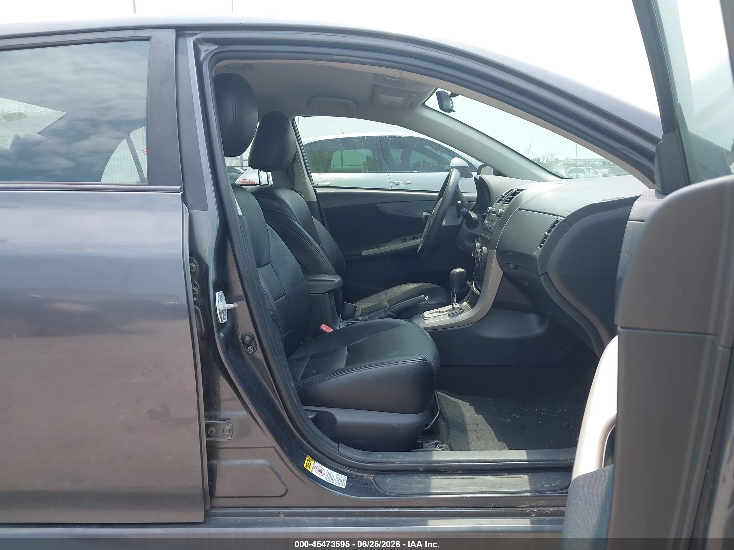 2011 Toyota Corolla S Gray vin: 2T1BU4EE9BC670759