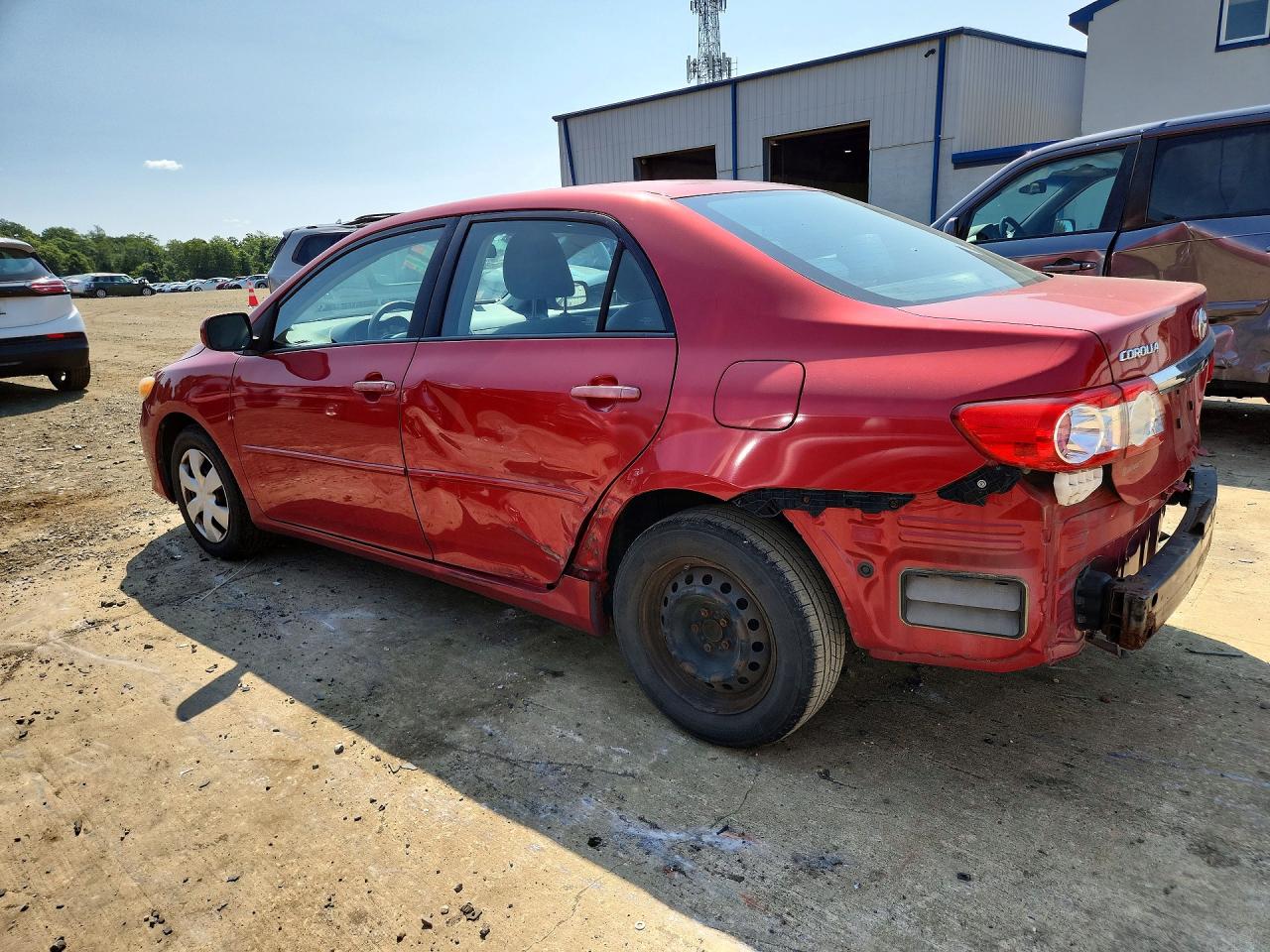 2011 Toyota Corolla Le Red vin: 2T1BU4EE9BC683771