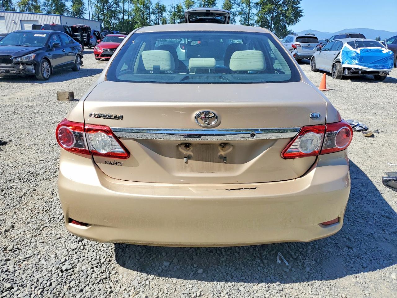 2011 Toyota Corolla Le Tan vin: 2T1BU4EE9BC707812