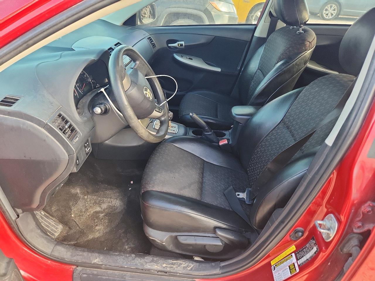 2011 Toyota Corolla S Red vin: 2T1BU4EE9BC716509
