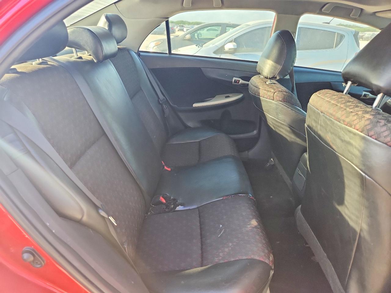 2011 Toyota Corolla S Red vin: 2T1BU4EE9BC716509