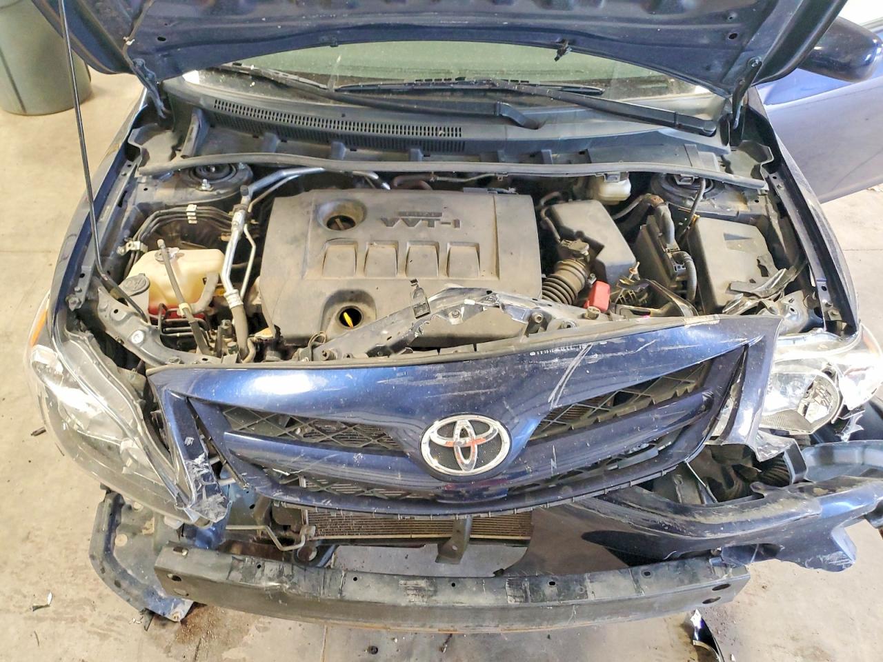 2011 Toyota Corolla S Blue vin: 2T1BU4EE9BC720429
