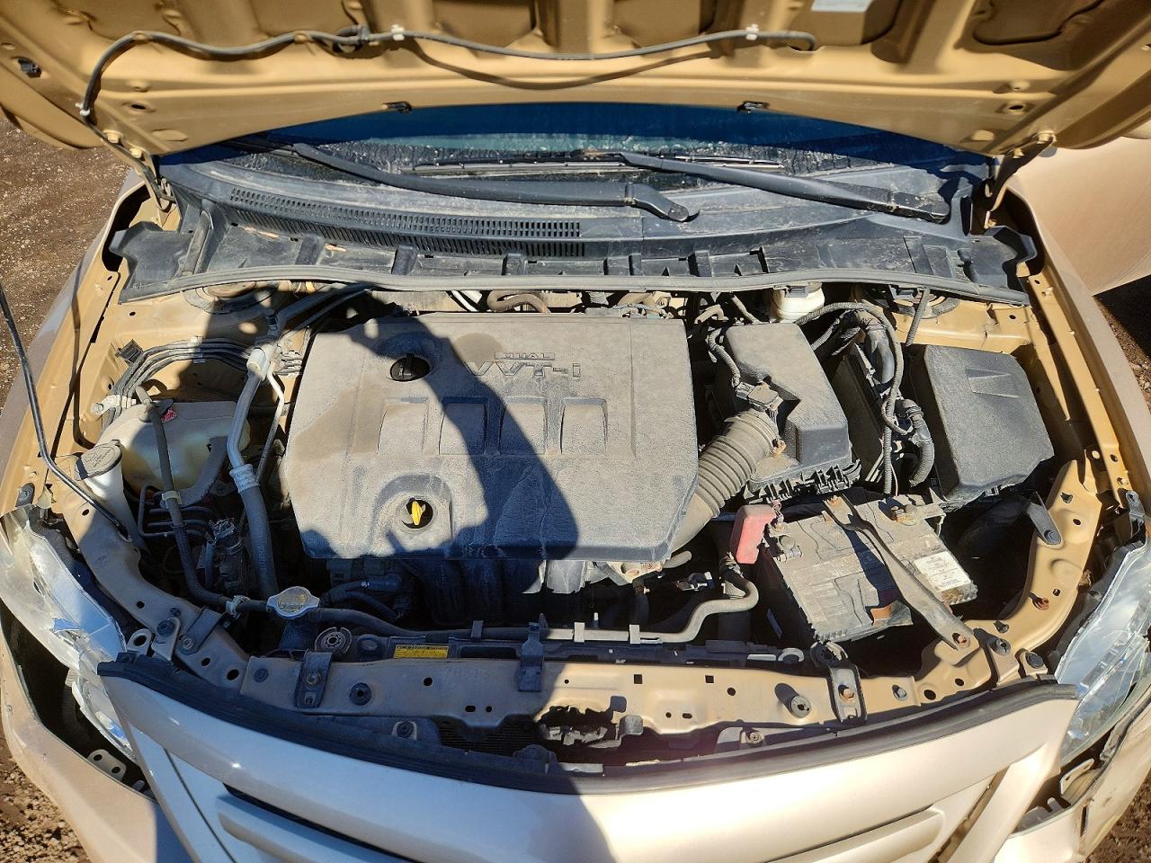 2011 Toyota Corolla Base Gold vin: 2T1BU4EE9BC740521