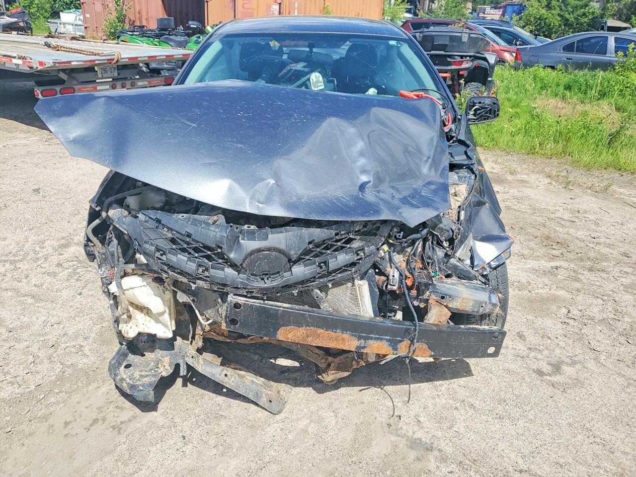 2012 Toyota Corolla L Charcoal vin: 2T1BU4EE9CC764917