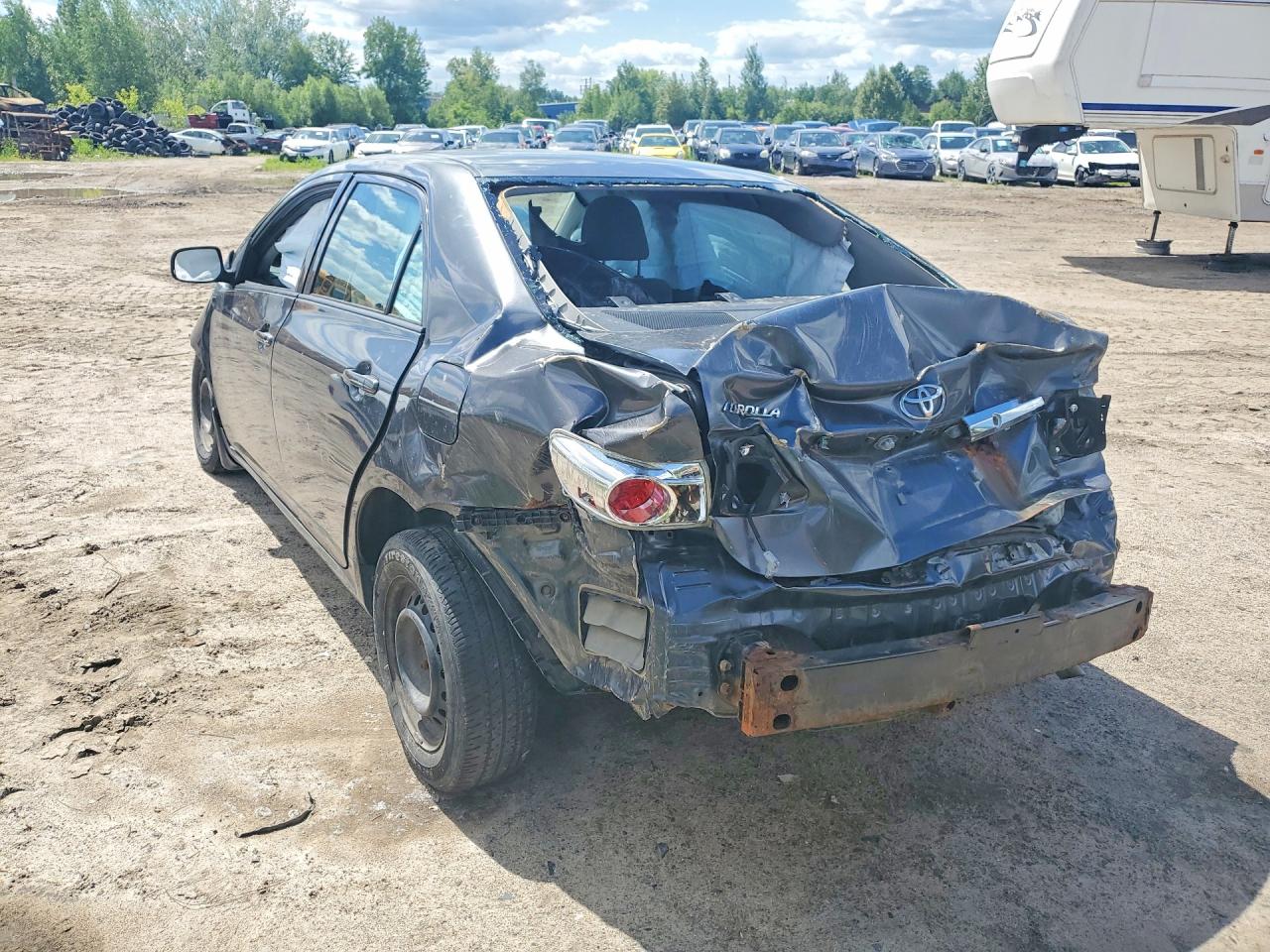 2012 Toyota Corolla L Charcoal vin: 2T1BU4EE9CC764917