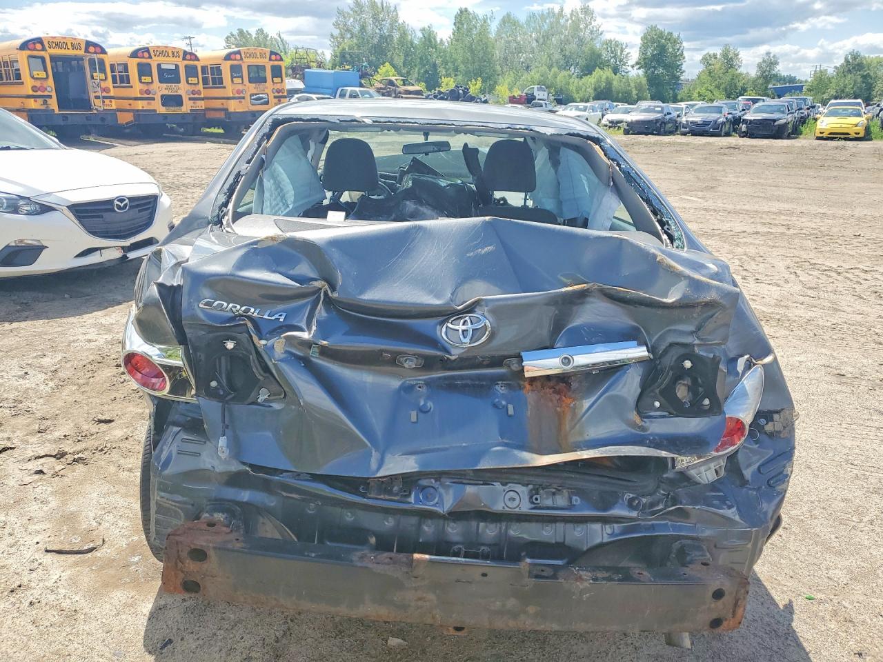 2012 Toyota Corolla L Charcoal vin: 2T1BU4EE9CC764917