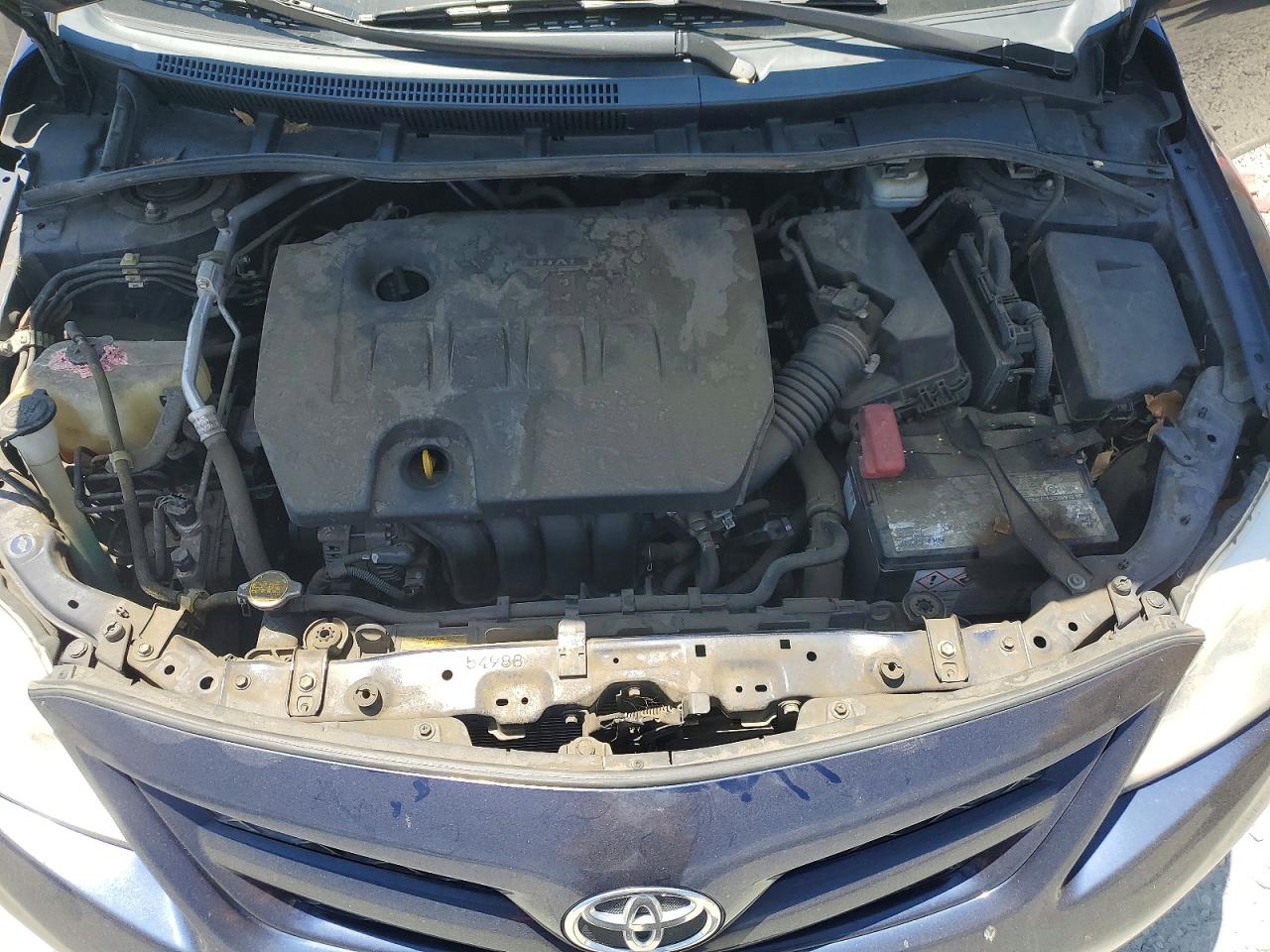2012 Toyota Corolla Le Blue vin: 2T1BU4EE9CC766618