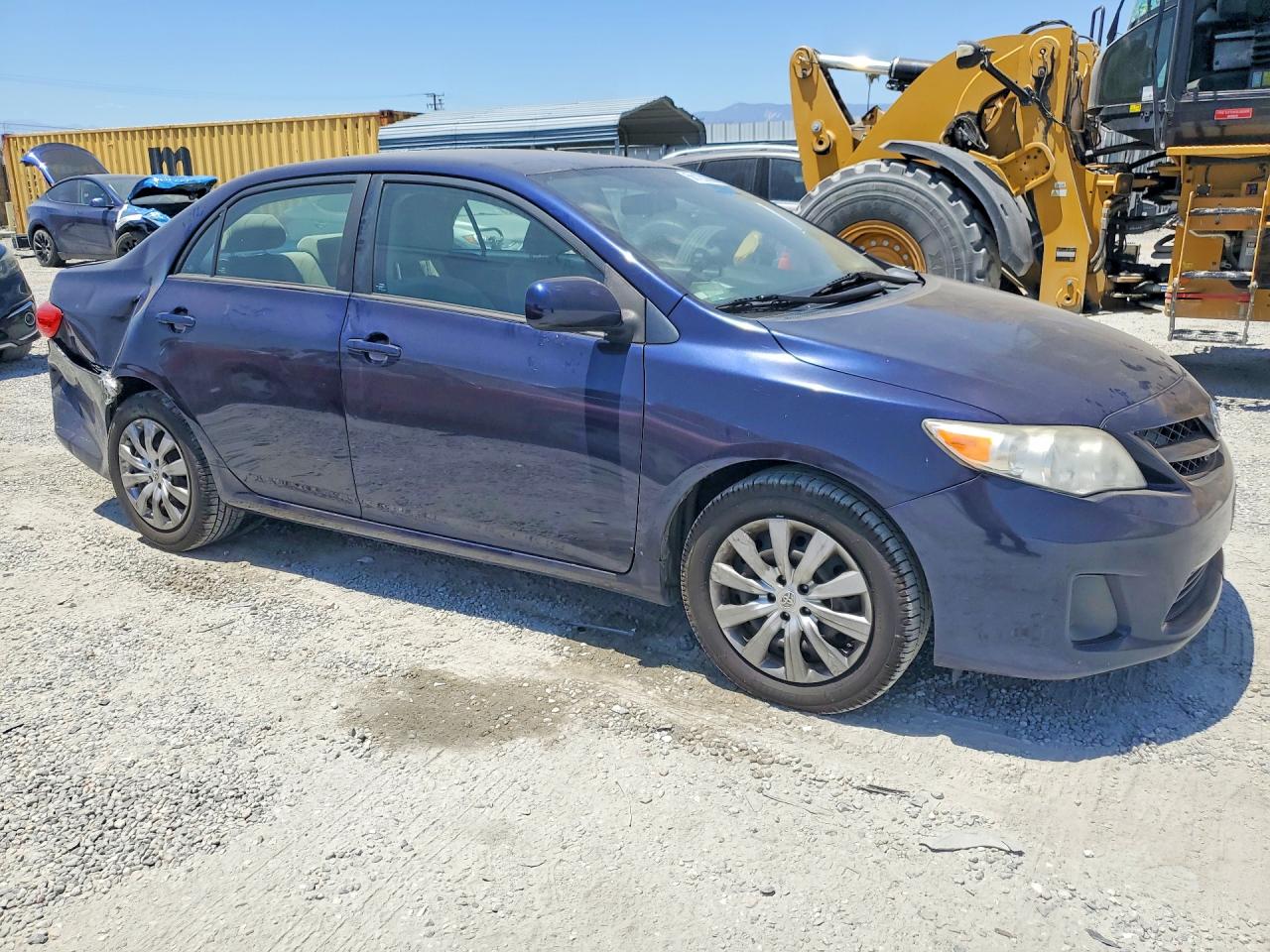 2012 Toyota Corolla Le Blue vin: 2T1BU4EE9CC766618