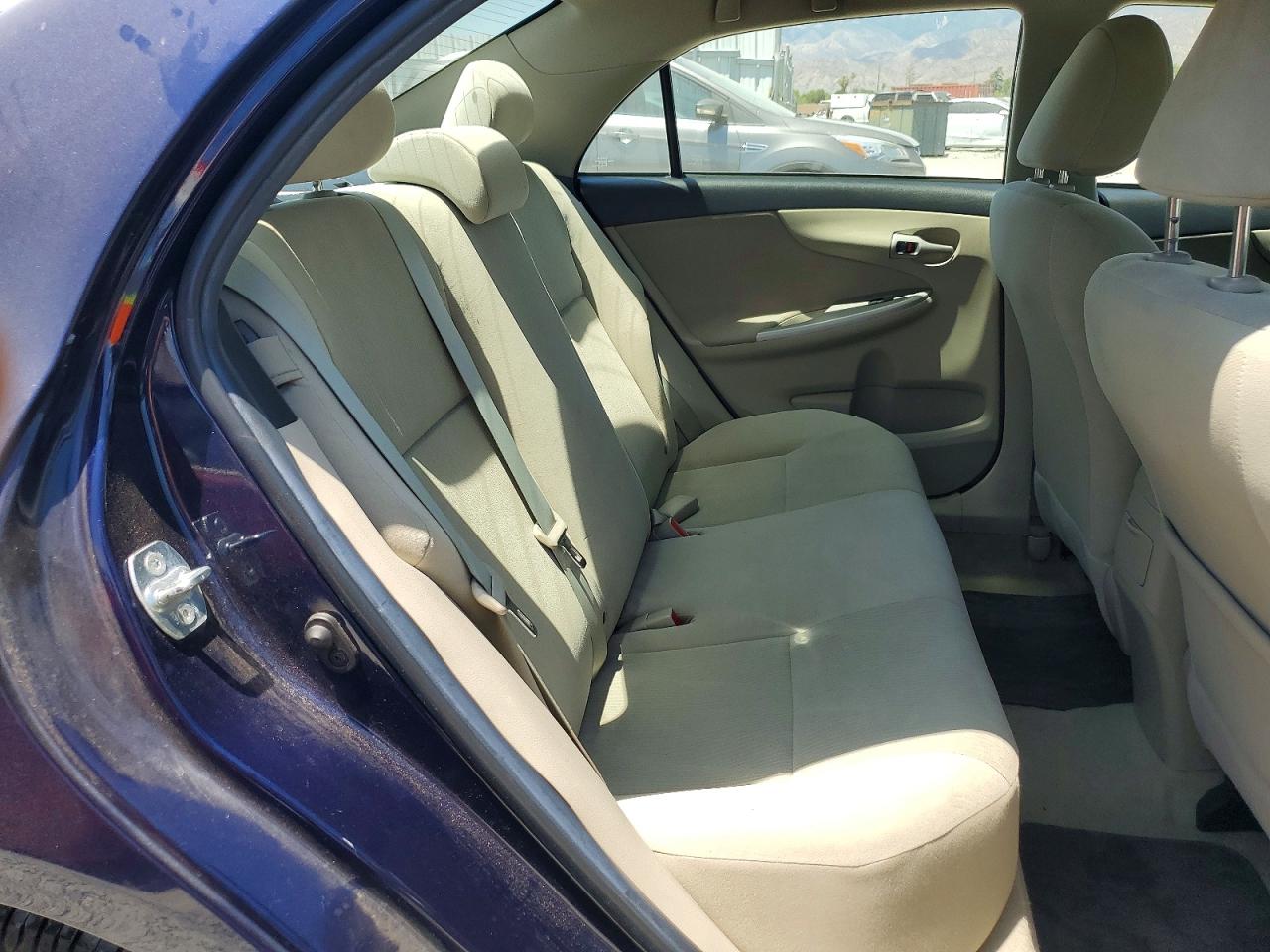 2012 Toyota Corolla Le Blue vin: 2T1BU4EE9CC766618