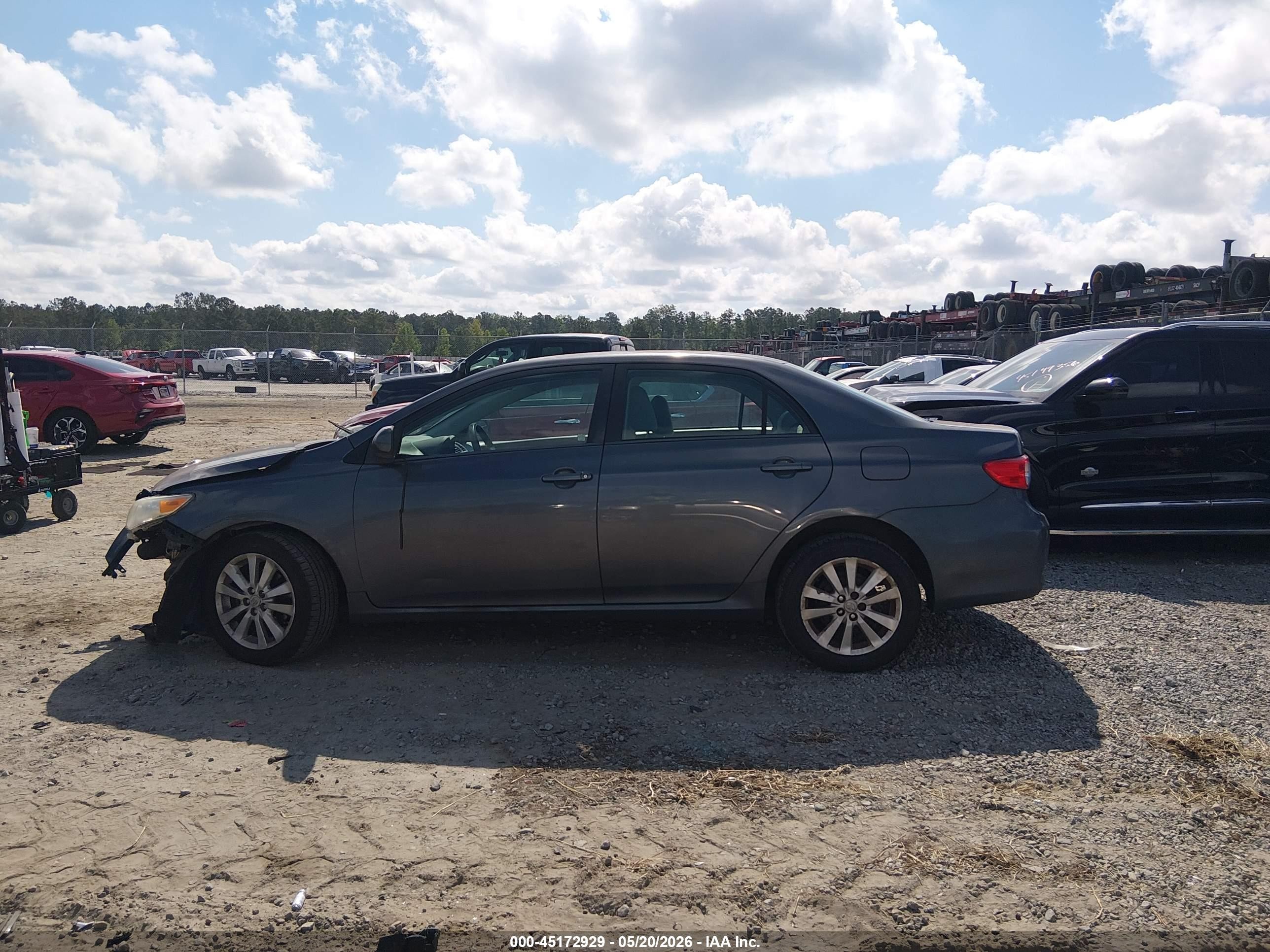 2012 Toyota Corolla Le Gray vin: 2T1BU4EE9CC780258