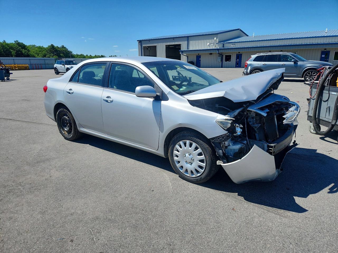 2012 Toyota Corolla Le Silver vin: 2T1BU4EE9CC784522