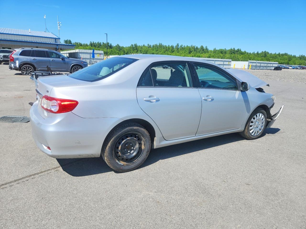 2012 Toyota Corolla Le Silver vin: 2T1BU4EE9CC784522