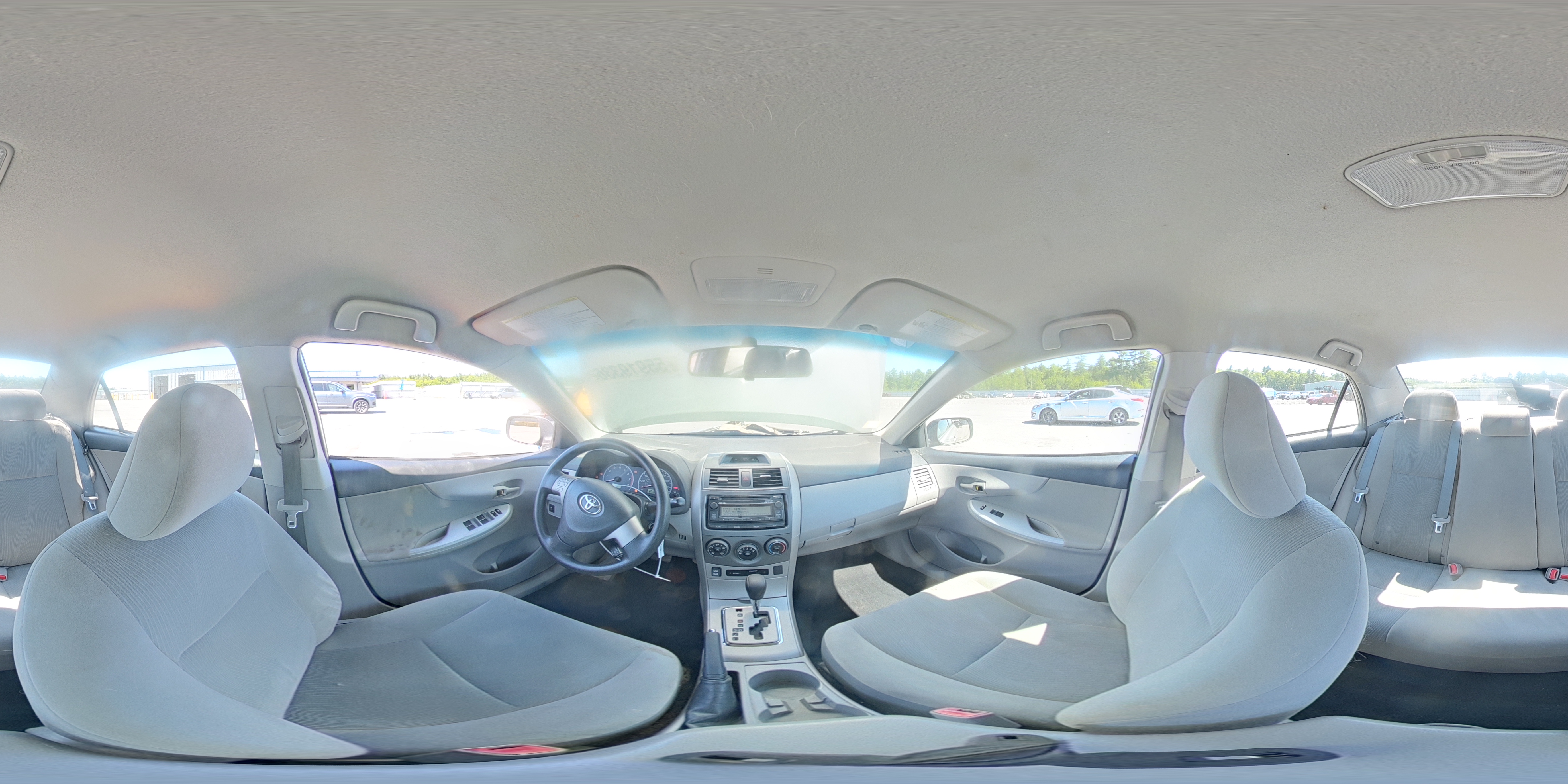 2012 Toyota Corolla Le Silver vin: 2T1BU4EE9CC784522