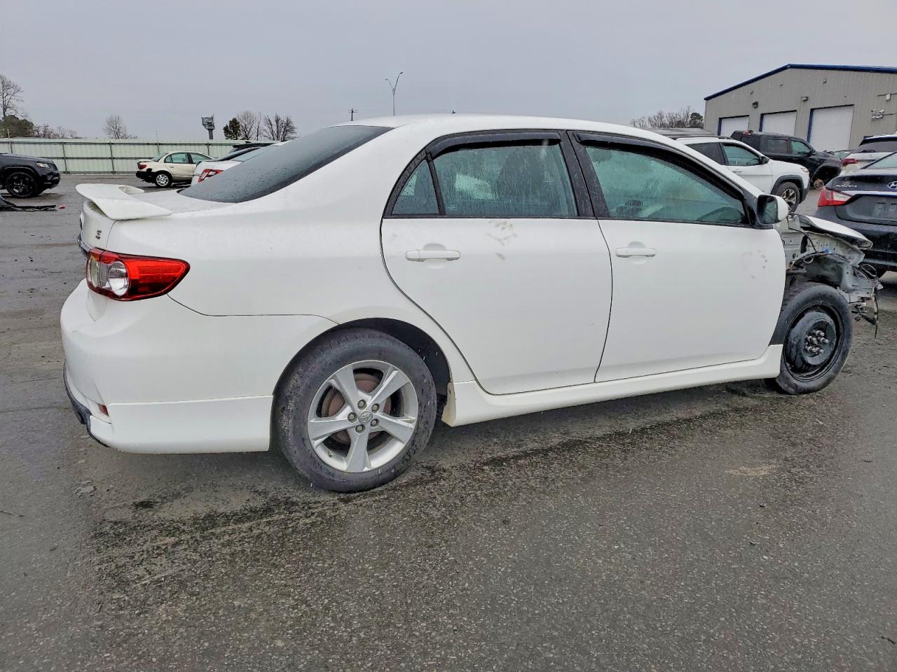 2012 Toyota Corolla Base White vin: 2T1BU4EE9CC791454