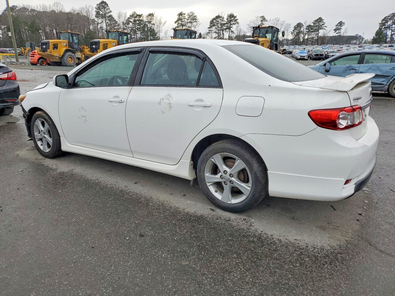 2012 Toyota Corolla Base White vin: 2T1BU4EE9CC791454