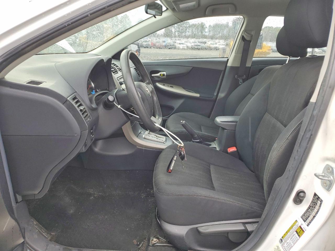 2012 Toyota Corolla Base White vin: 2T1BU4EE9CC791454