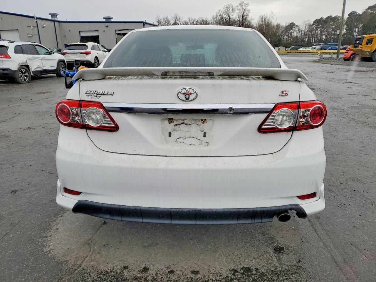 2012 Toyota Corolla Base White vin: 2T1BU4EE9CC791454