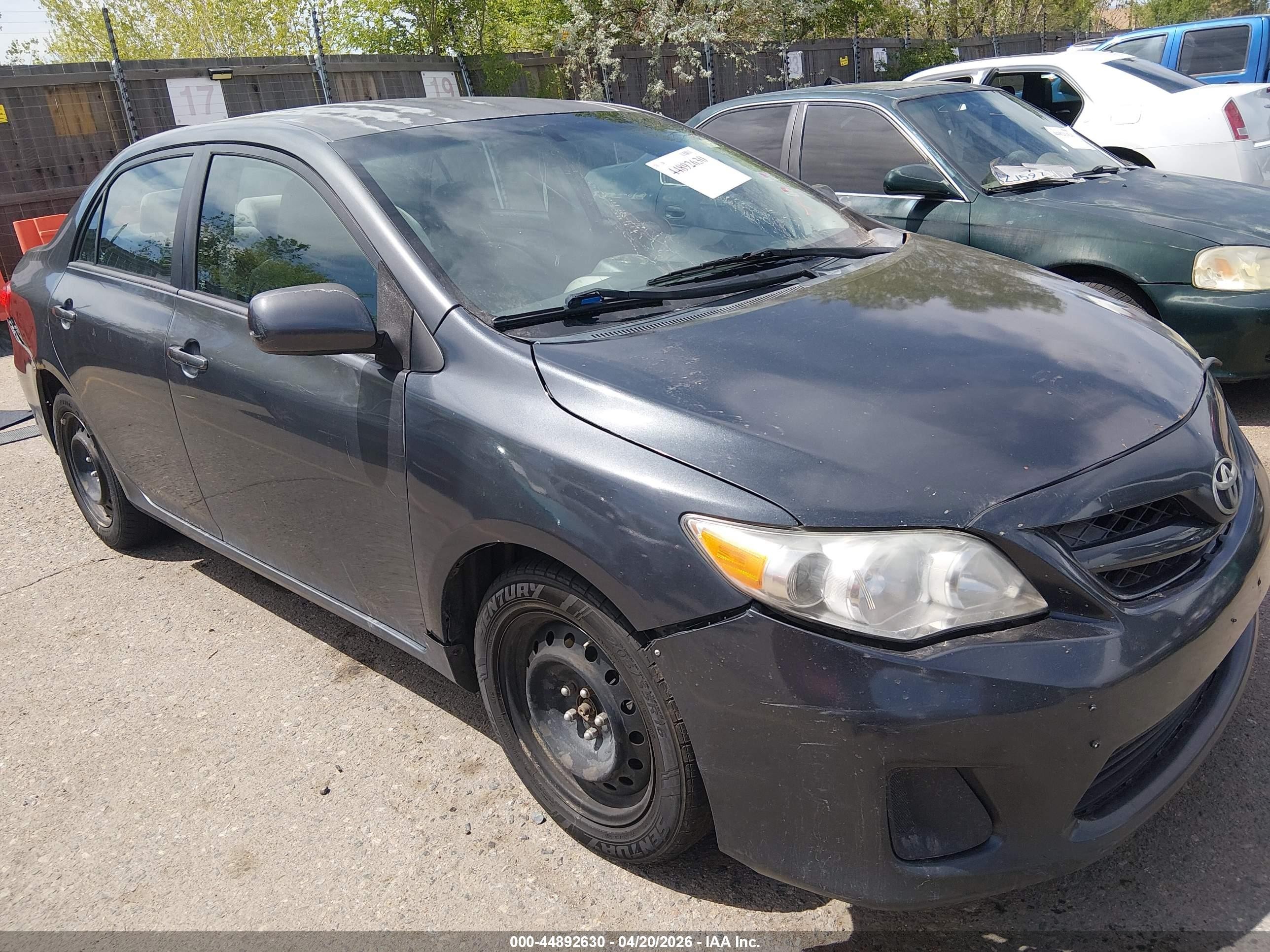 2012 Toyota Corolla Le Black vin: 2T1BU4EE9CC801190
