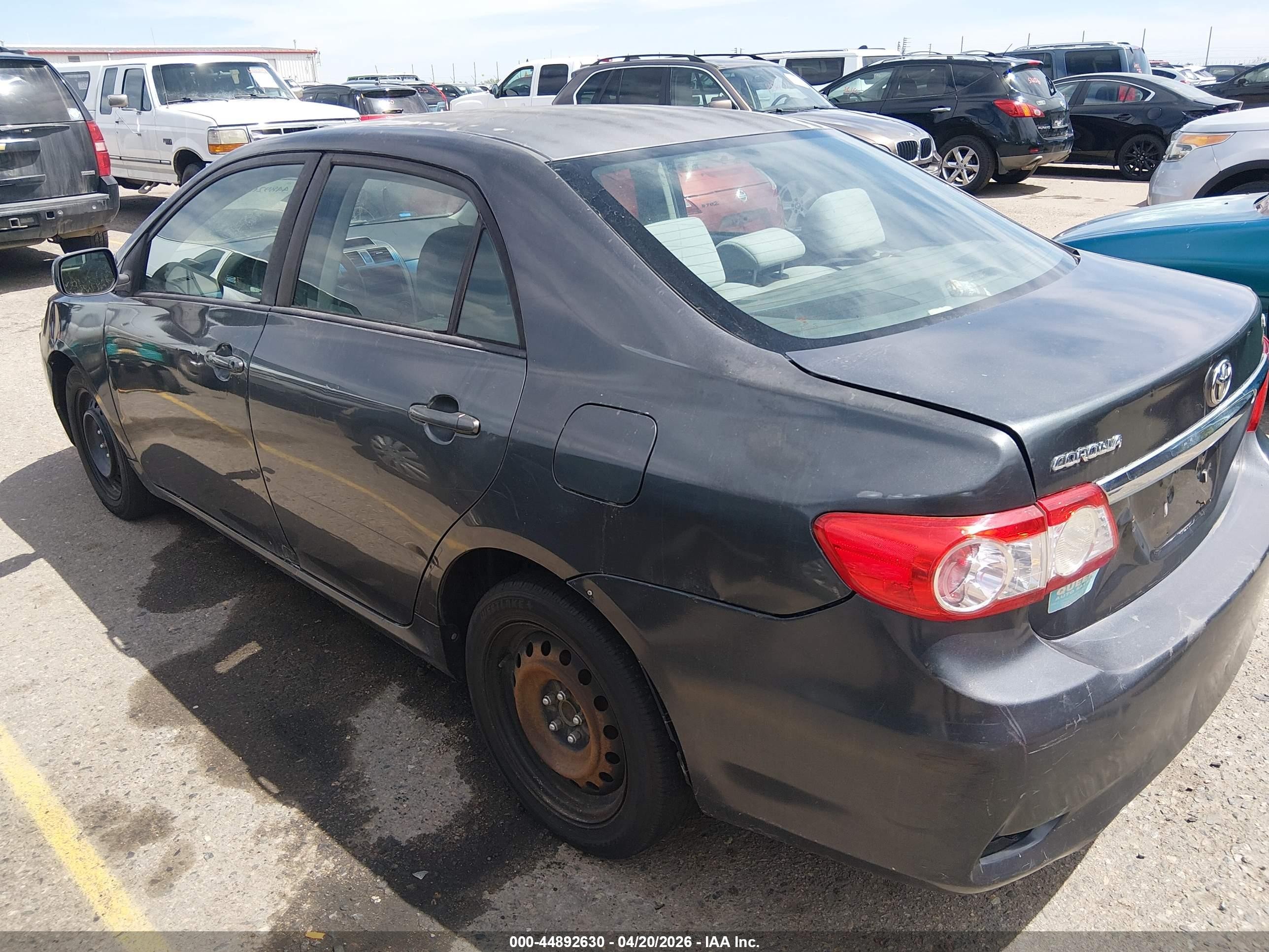 2012 Toyota Corolla Le Black vin: 2T1BU4EE9CC801190