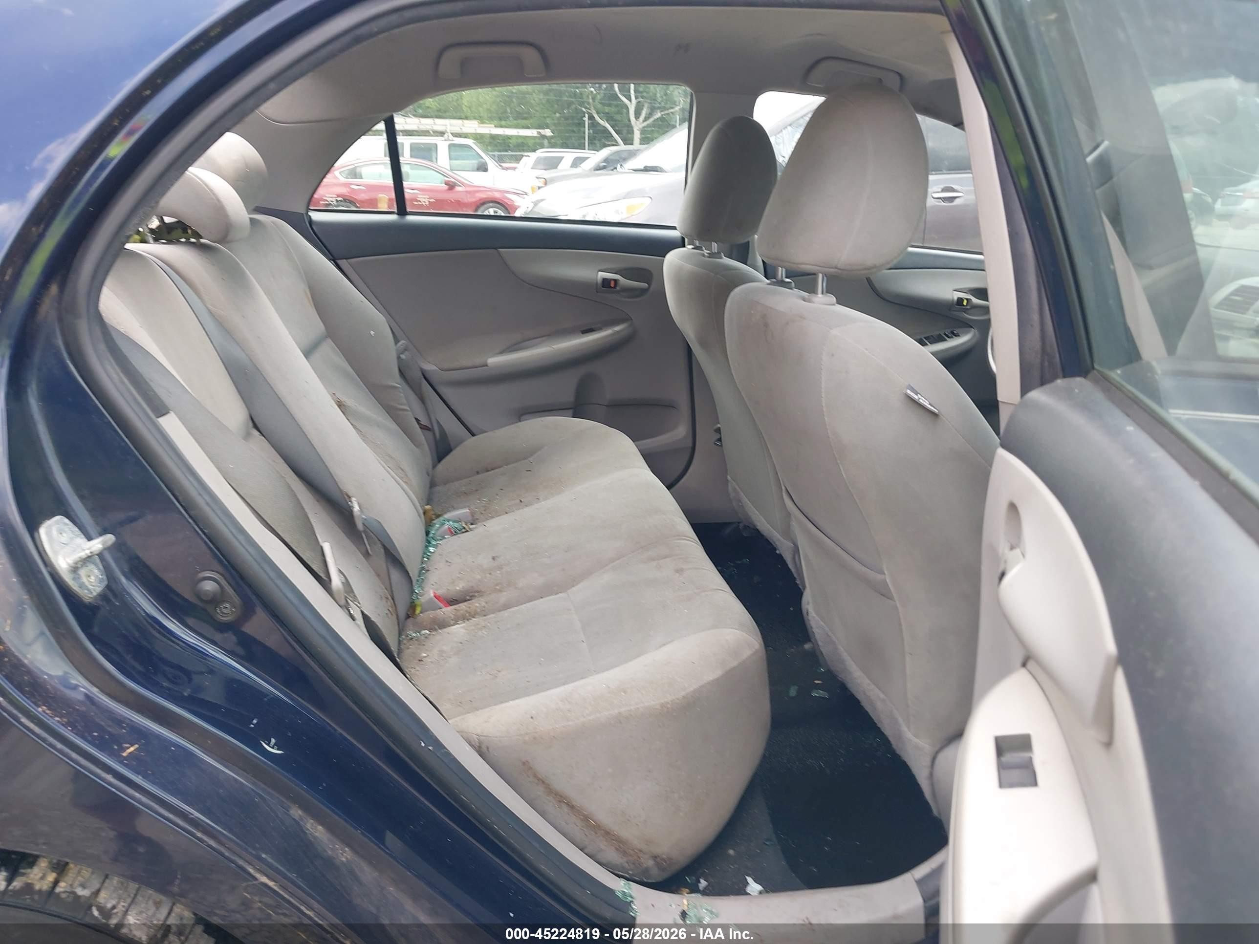 2012 Toyota Corolla Le Blue vin: 2T1BU4EE9CC828731