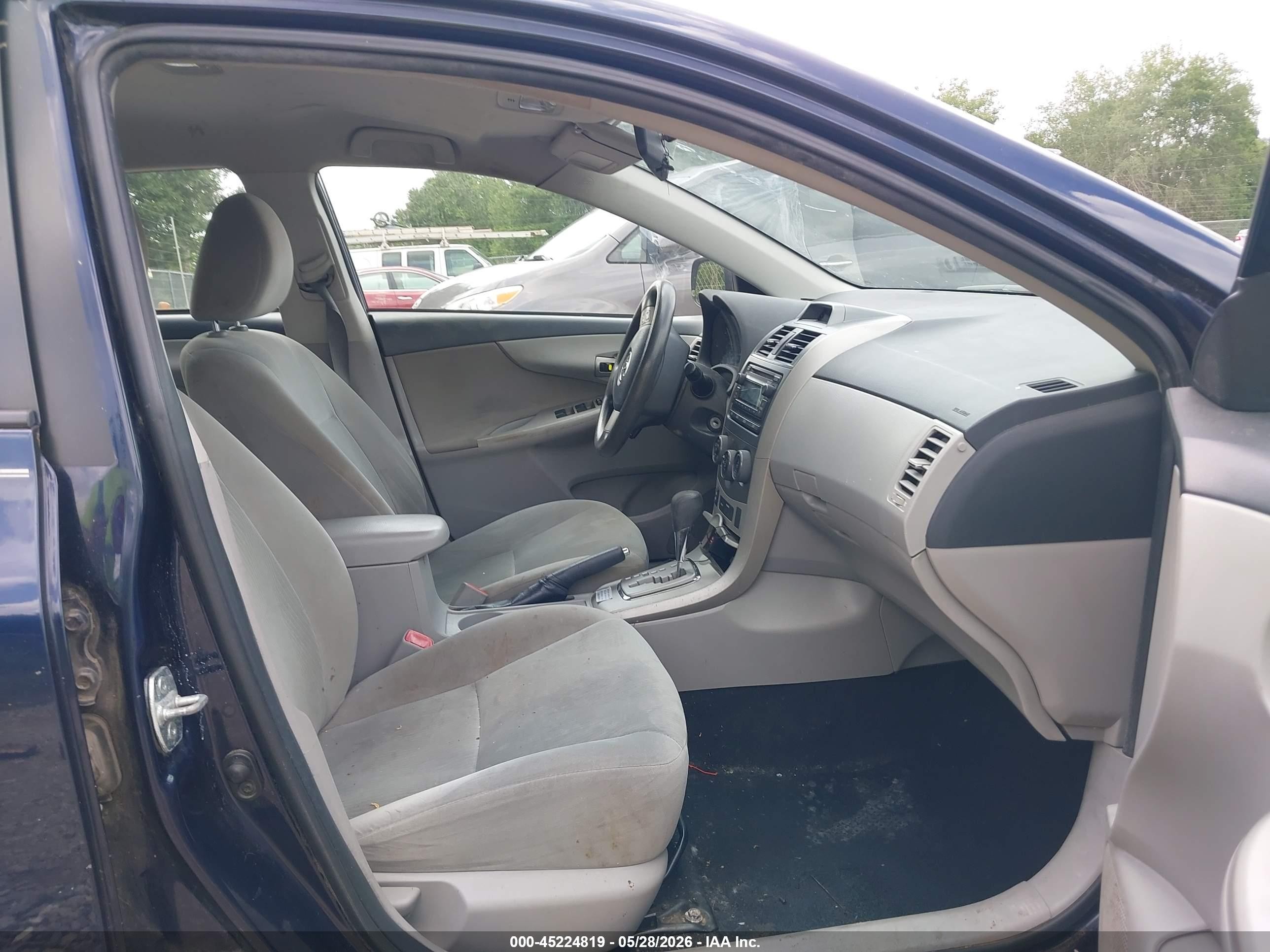2012 Toyota Corolla Le Blue vin: 2T1BU4EE9CC828731