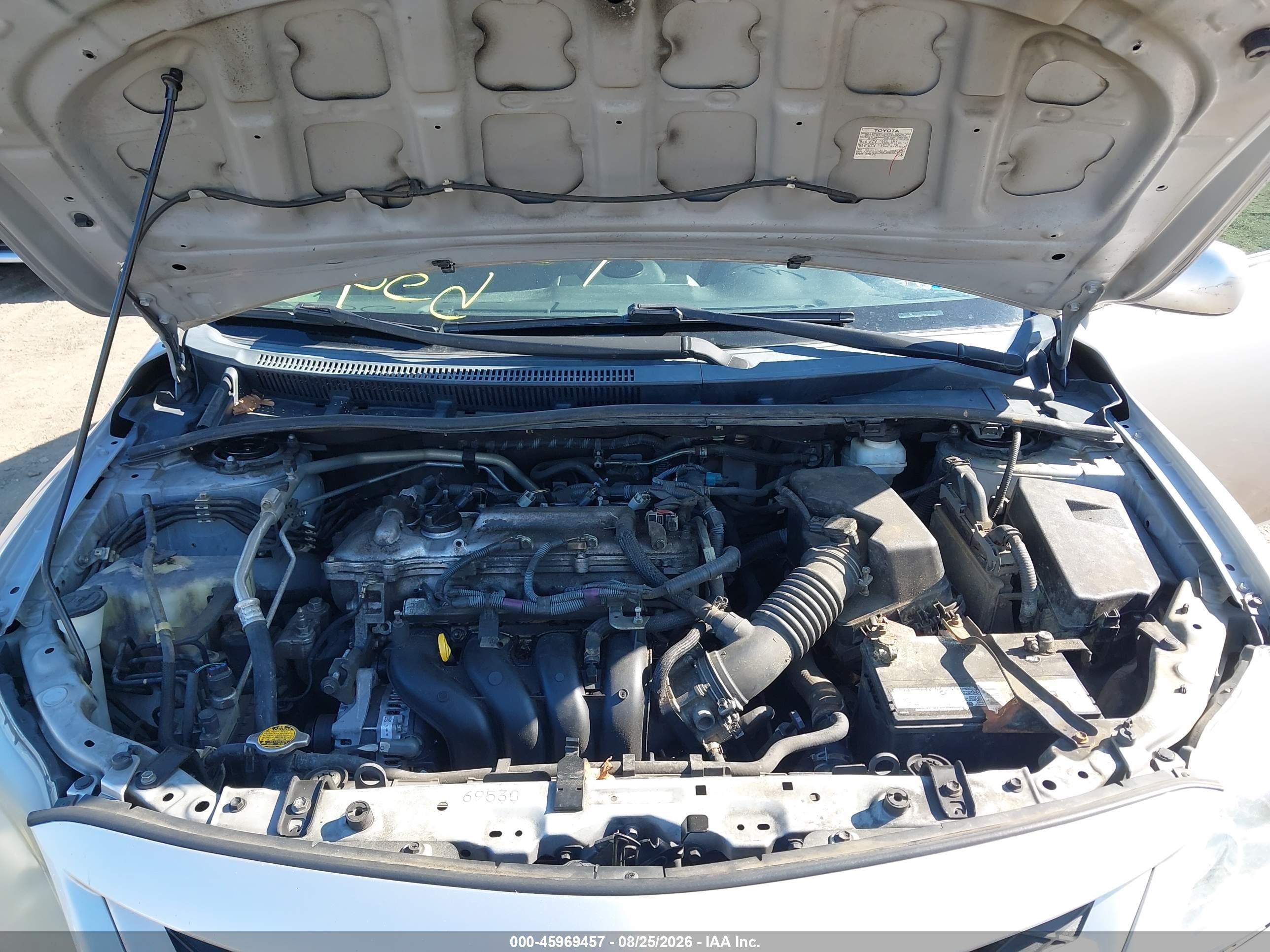 2012 Toyota Corolla Le Silver vin: 2T1BU4EE9CC829474