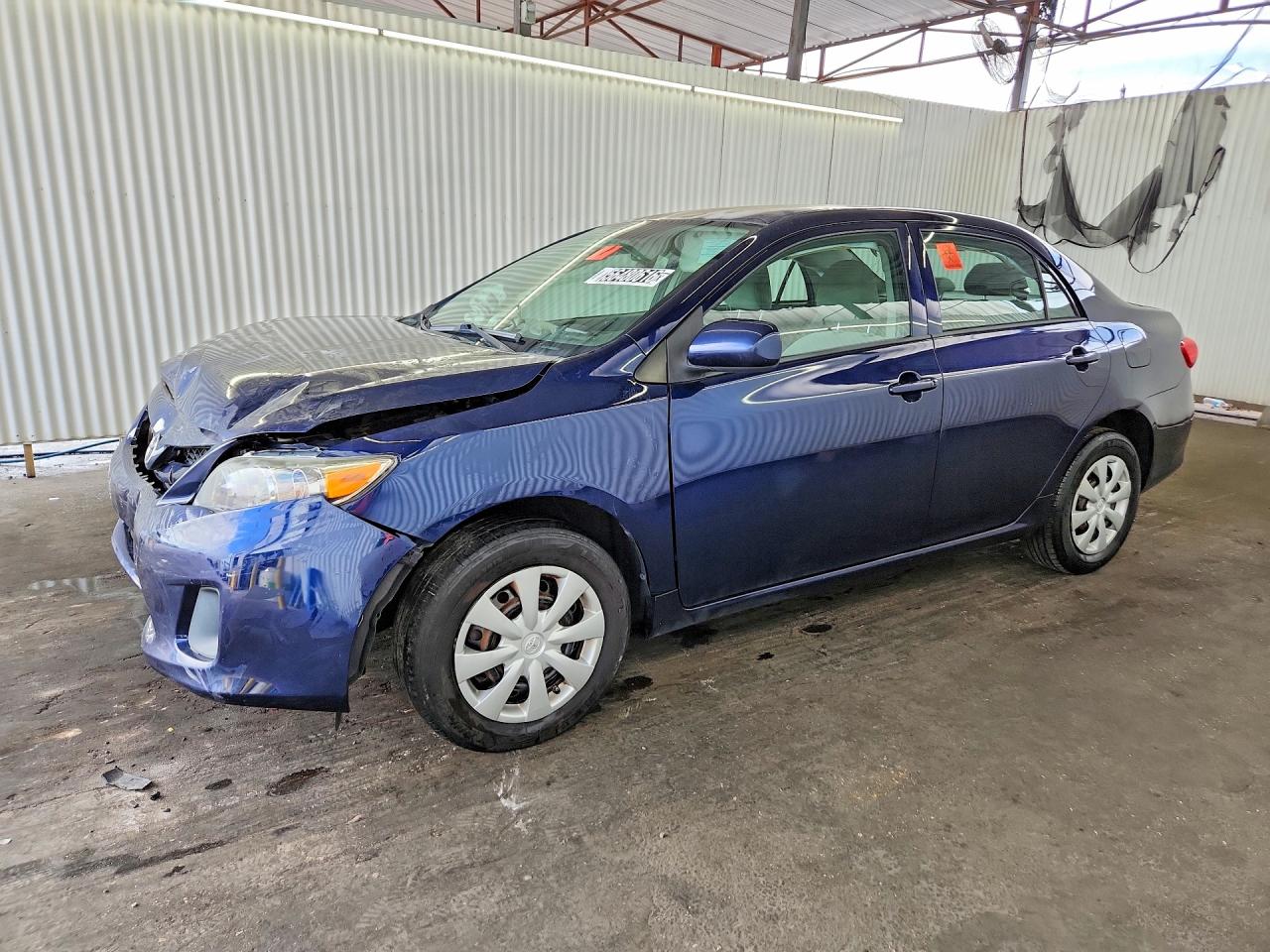 2012 Toyota Corolla L Синий vin: 2T1BU4EE9CC830303