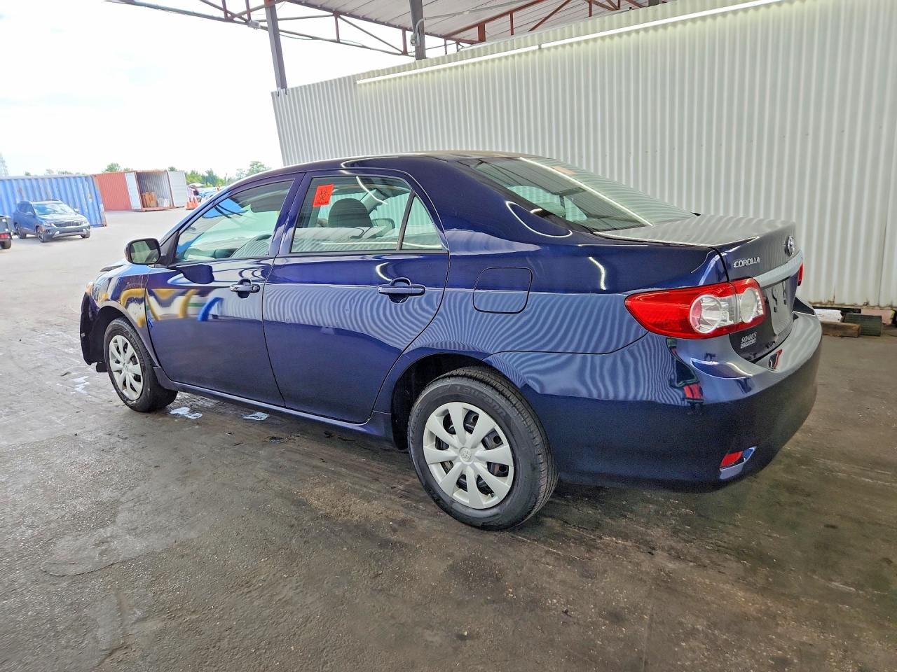 2012 Toyota Corolla L Синий vin: 2T1BU4EE9CC830303