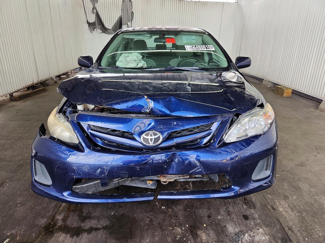 2012 Toyota Corolla L Синий vin: 2T1BU4EE9CC830303