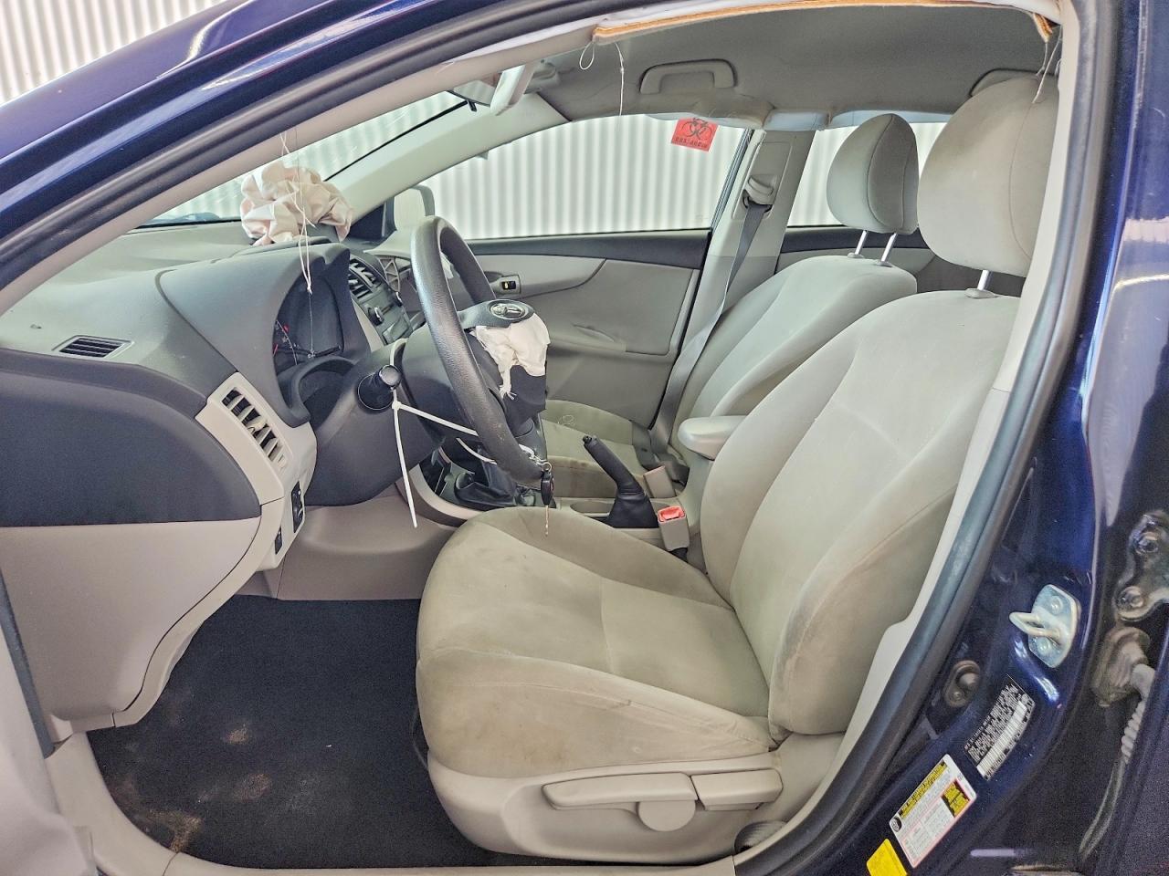 2012 Toyota Corolla L Синий vin: 2T1BU4EE9CC830303