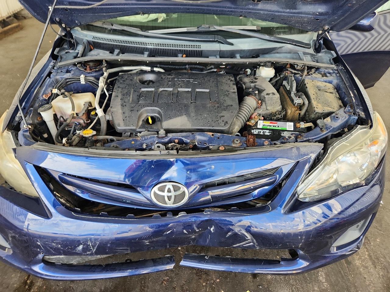 2012 Toyota Corolla L Синий vin: 2T1BU4EE9CC830303