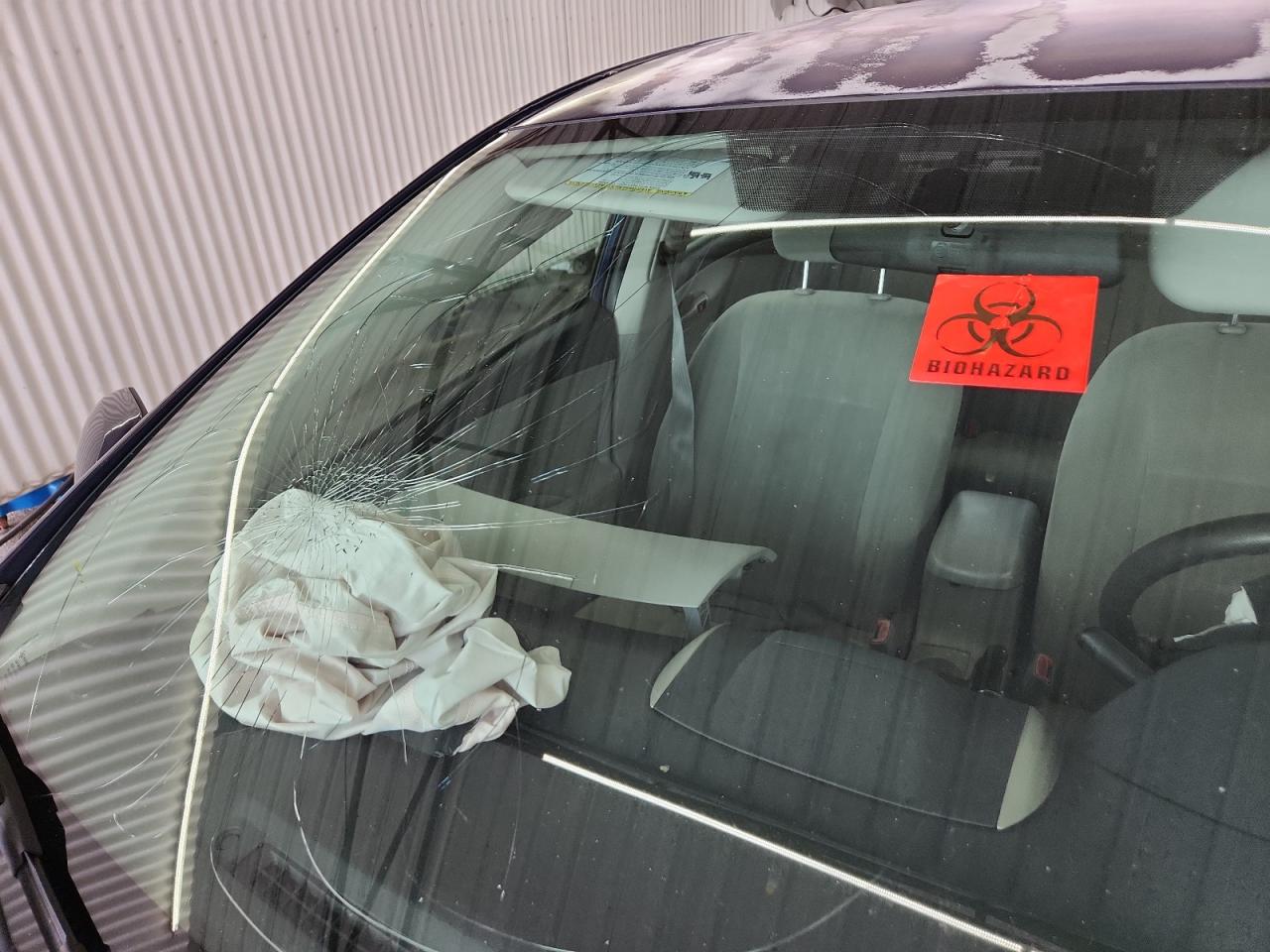 2012 Toyota Corolla L Синий vin: 2T1BU4EE9CC830303 Damage: Windshield, Broken, Replacement Required