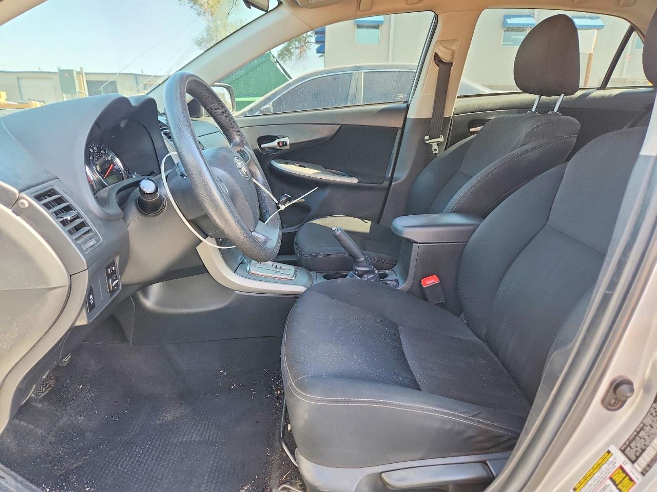 2012 Toyota Corolla S Silver vin: 2T1BU4EE9CC832357