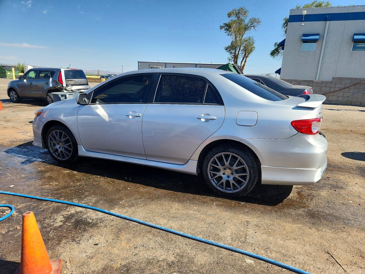 2012 Toyota Corolla S Silver vin: 2T1BU4EE9CC832357