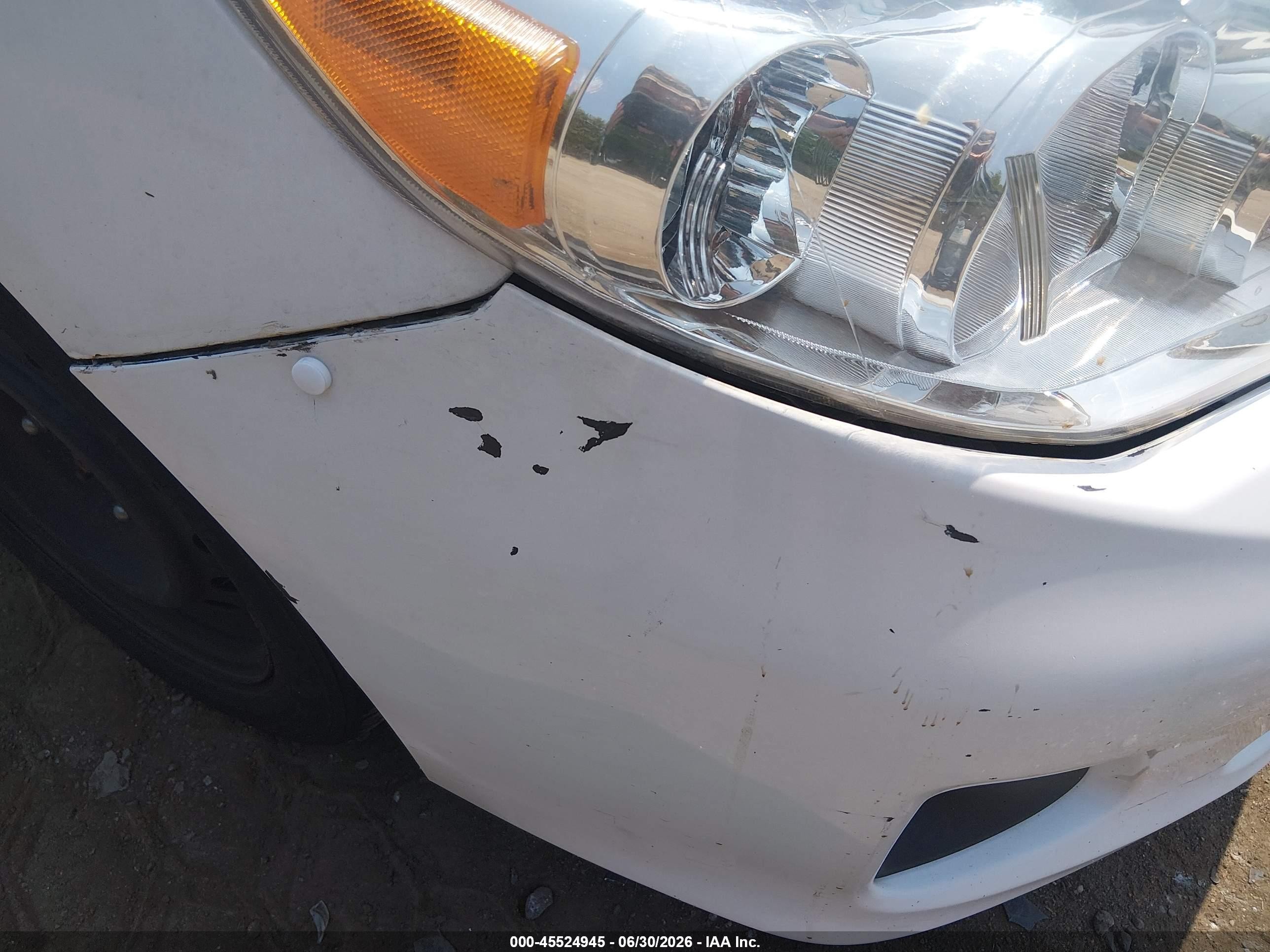 2012 Toyota Corolla Le White vin: 2T1BU4EE9CC832522
