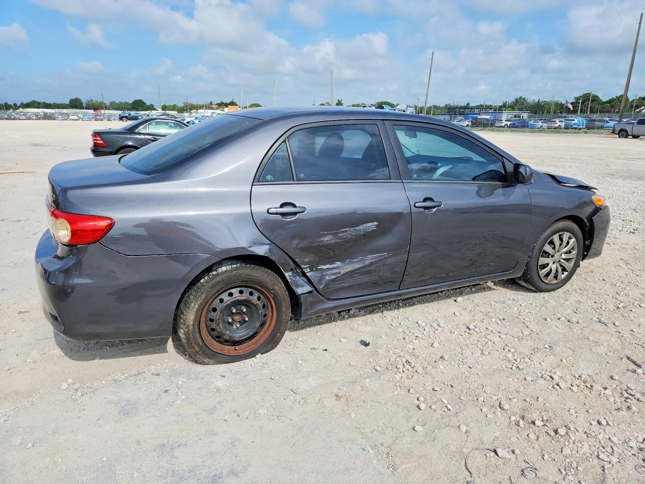 2012 Toyota Corolla Le Charcoal vin: 2T1BU4EE9CC837347