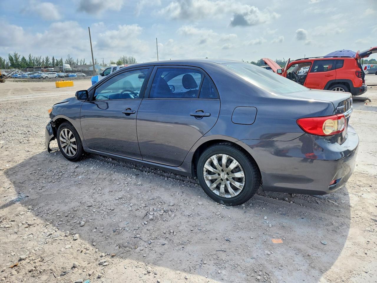 2012 Toyota Corolla Le Charcoal vin: 2T1BU4EE9CC837347