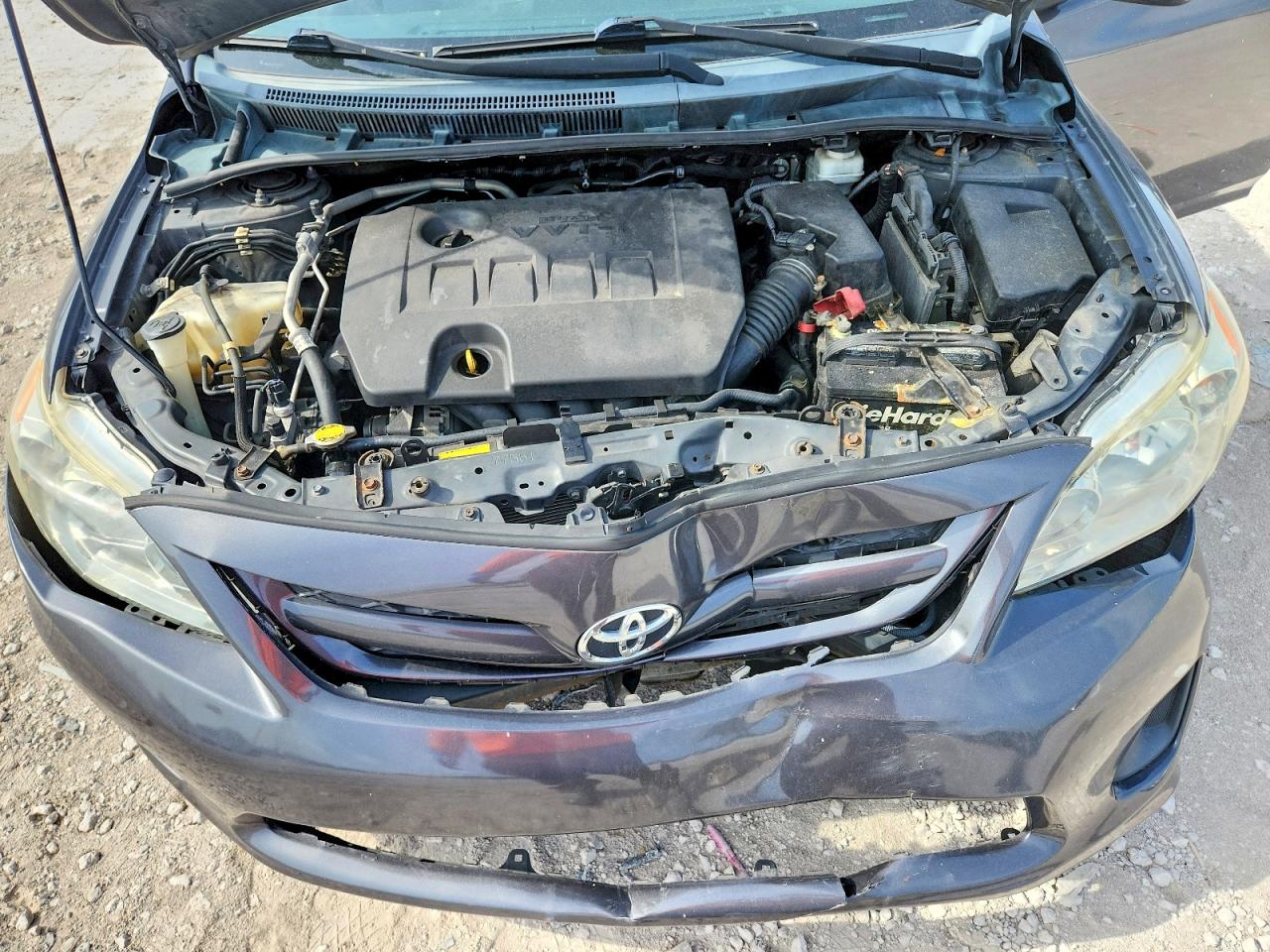 2012 Toyota Corolla Le Charcoal vin: 2T1BU4EE9CC837347