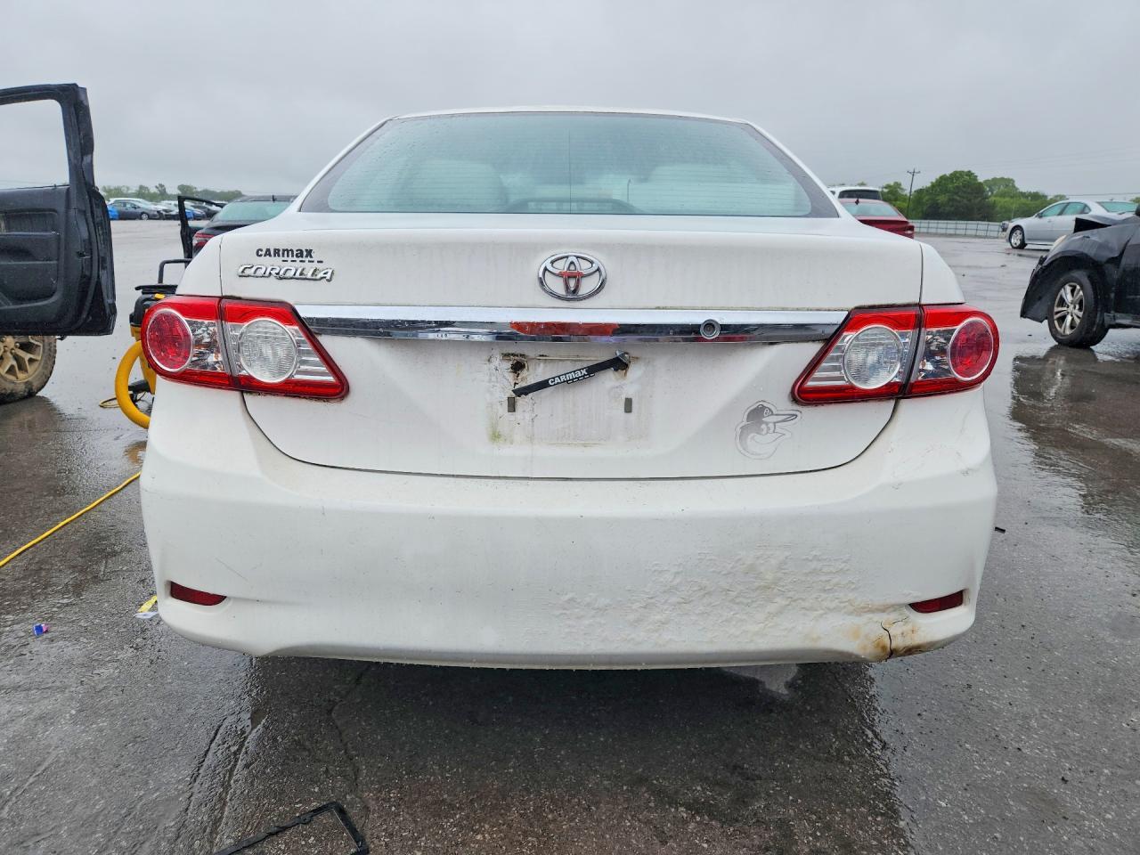 2012 Toyota Corolla L White vin: 2T1BU4EE9CC845853