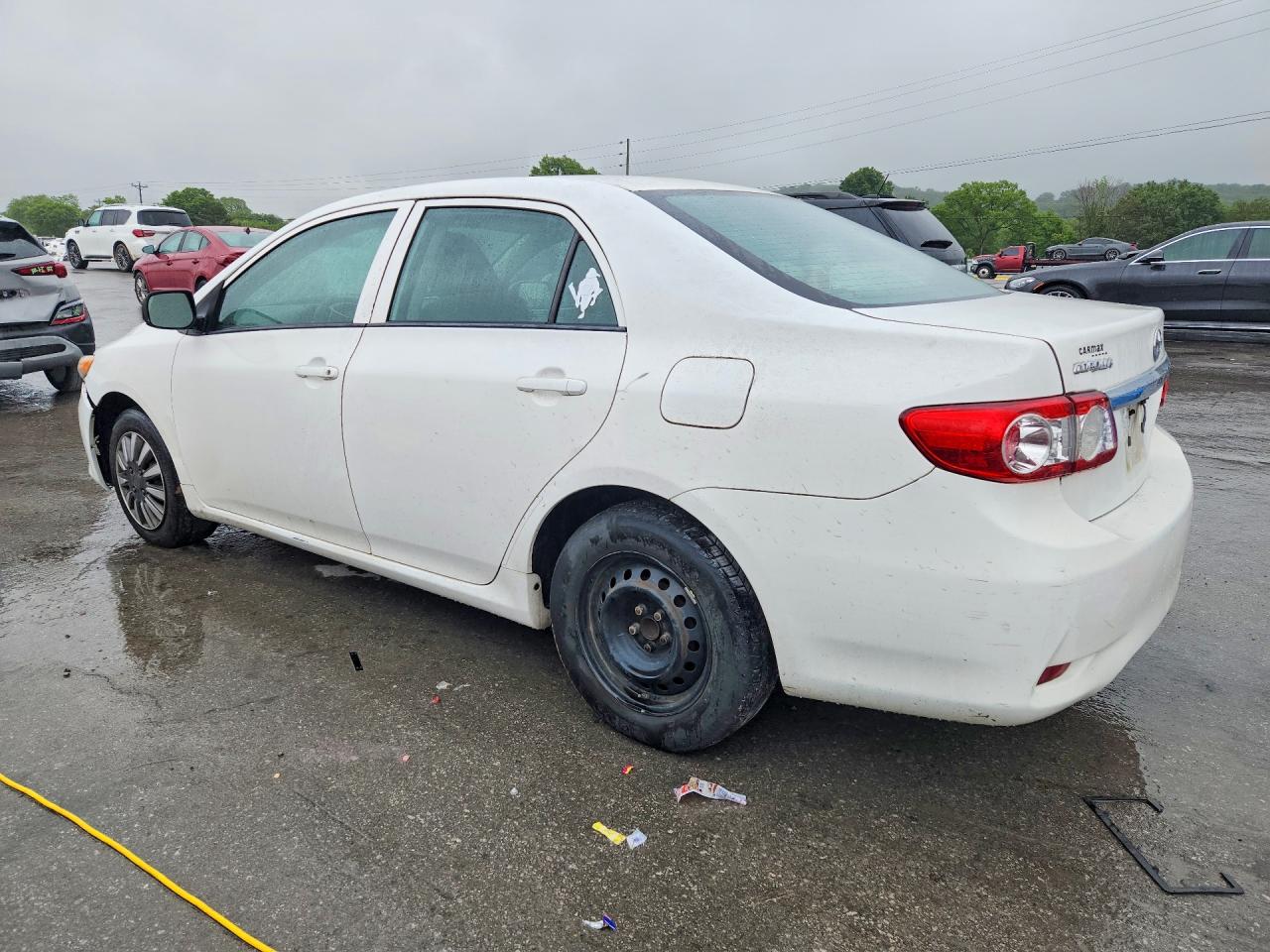 2012 Toyota Corolla L White vin: 2T1BU4EE9CC845853